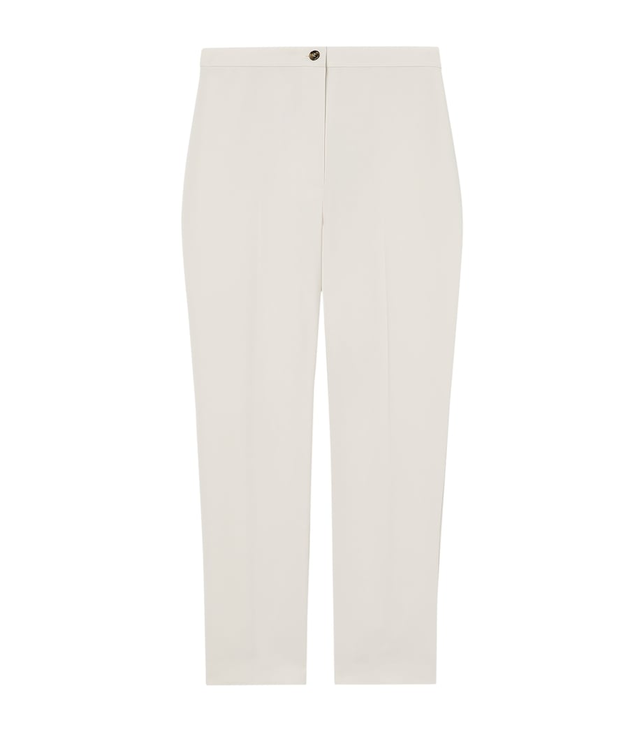 Marina Rinaldi Womens Straight Tailored Trousers Ice Image 1