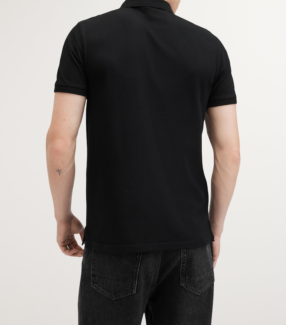 Organic Cotton Reform Polo Shirt BLACK Image 4