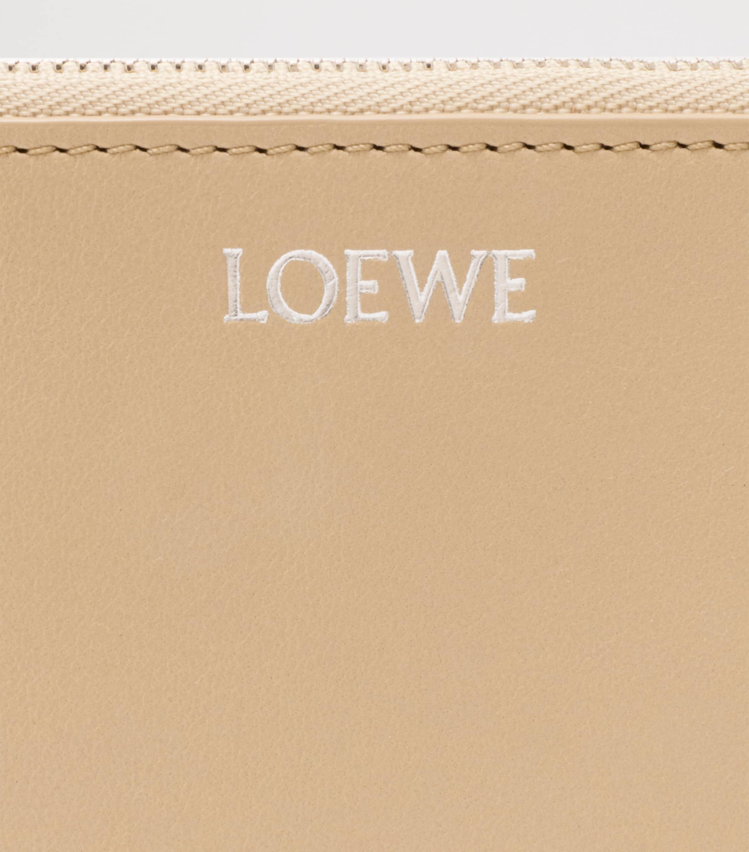 LOEWE Leather Knot Card Holder Beige/lemon Image 4