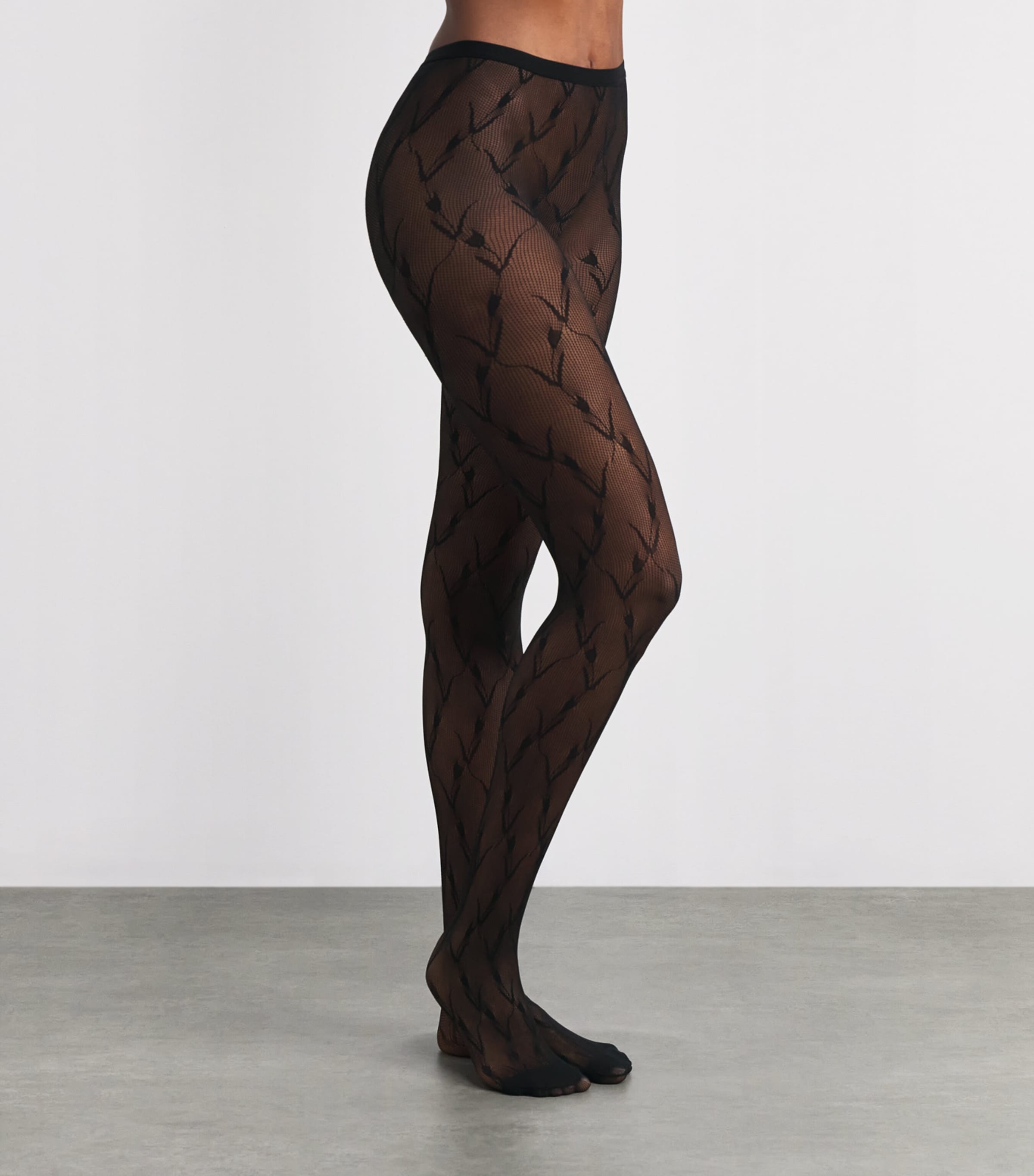 Tulips Tights 3009 BLACK Image 2