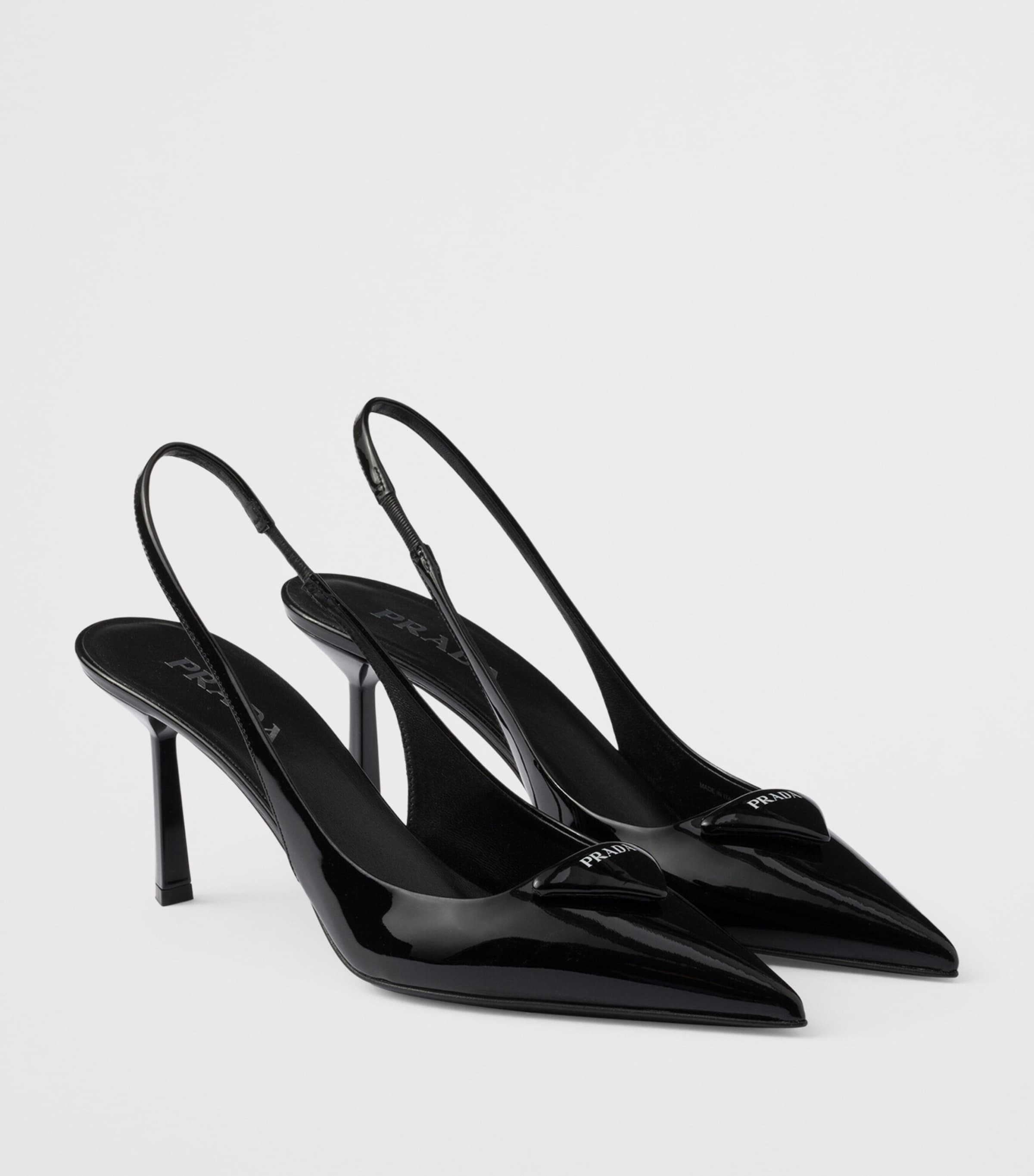 Patent Leather Slingback Pumps 75 F0002 Image 2