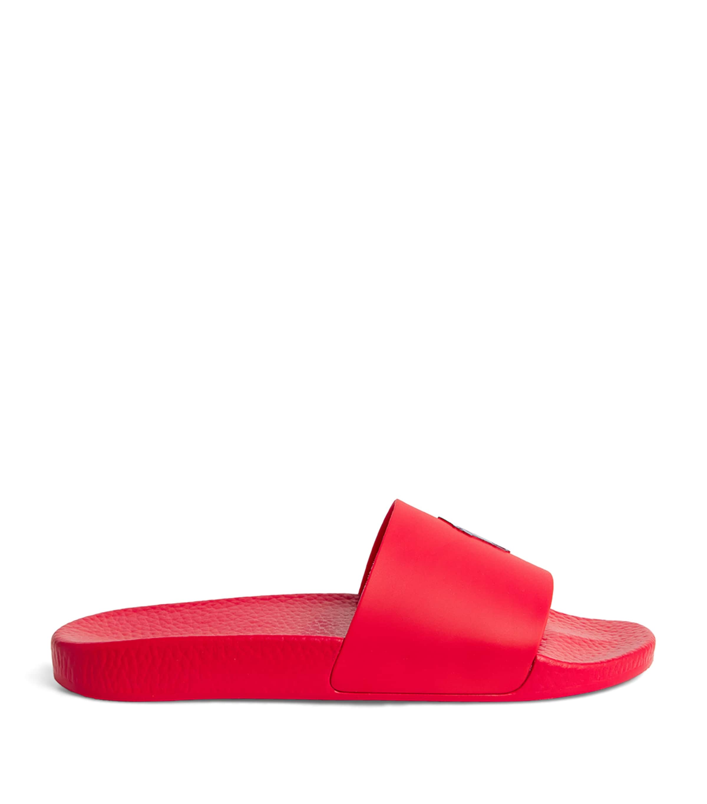 Polo Ralph Lauren Polo Pony Slides | Holiday Shop | Mens | Sandals | Men Shoes | Sliders | Designers | Polo Ralph Lauren | Ralph Lauren