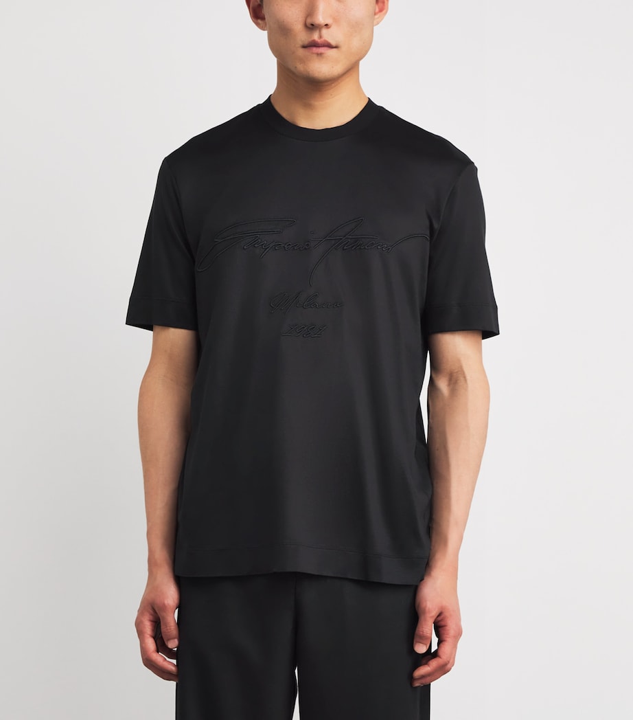Lyocell-Cotton Logo T-Shirt UC001 Image 3