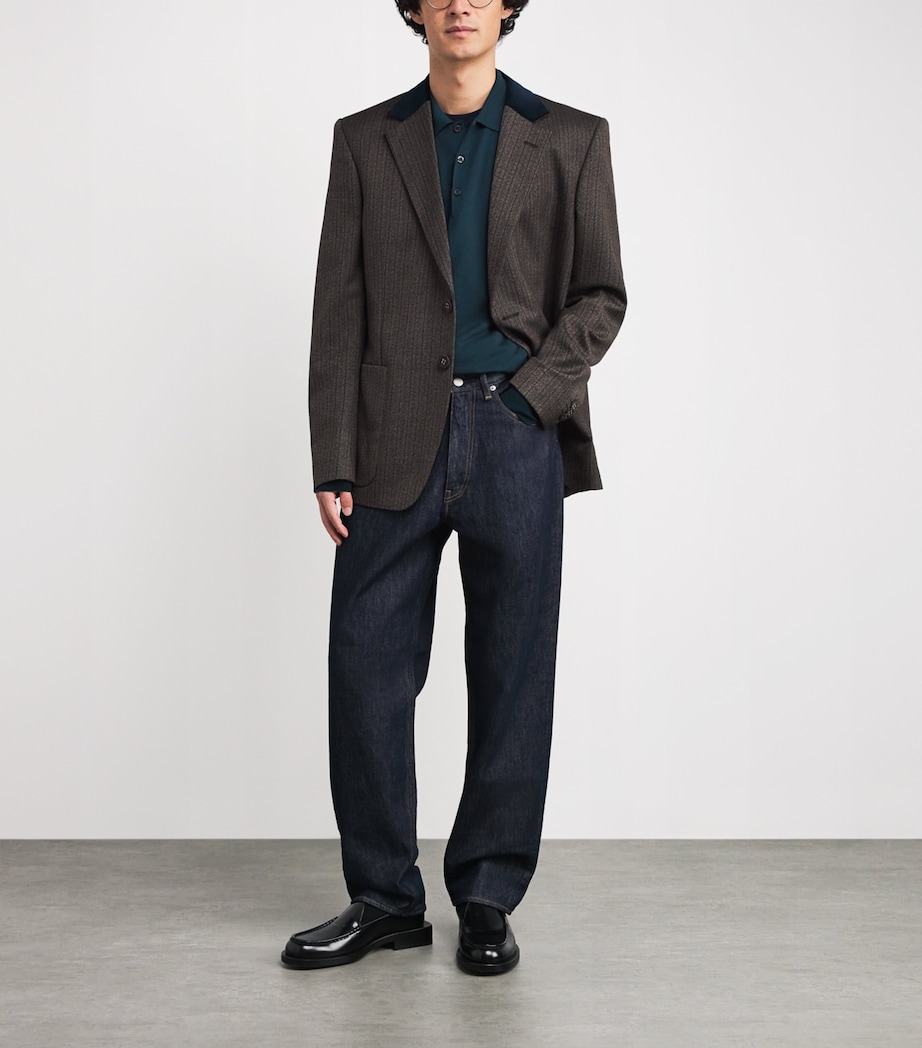 Merino Wool Belper Polo Shirt RICHARDSON GREEN Image 2