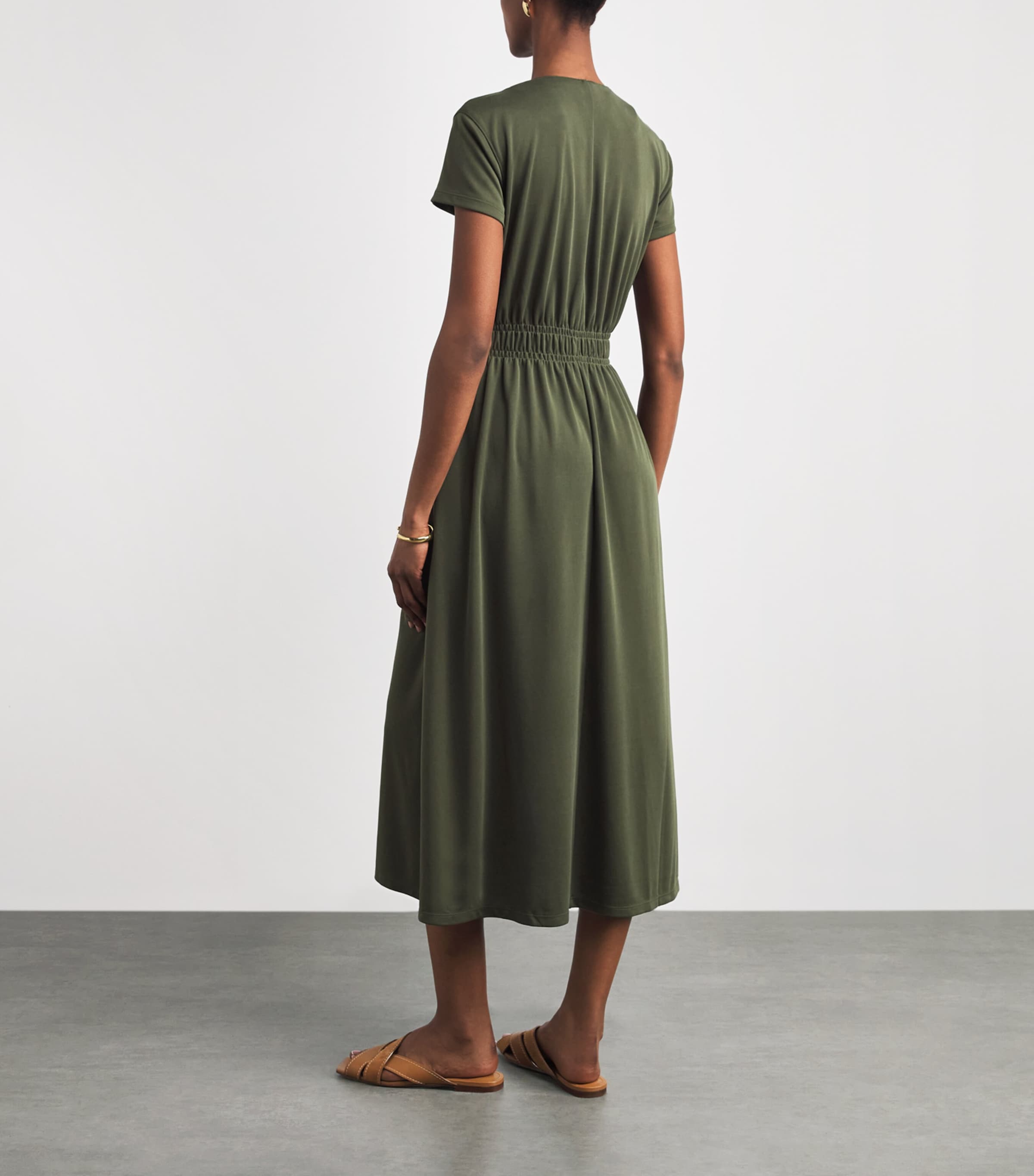 green m&m dress M.M.LaFleur Women's Cassandra Dress - Olive