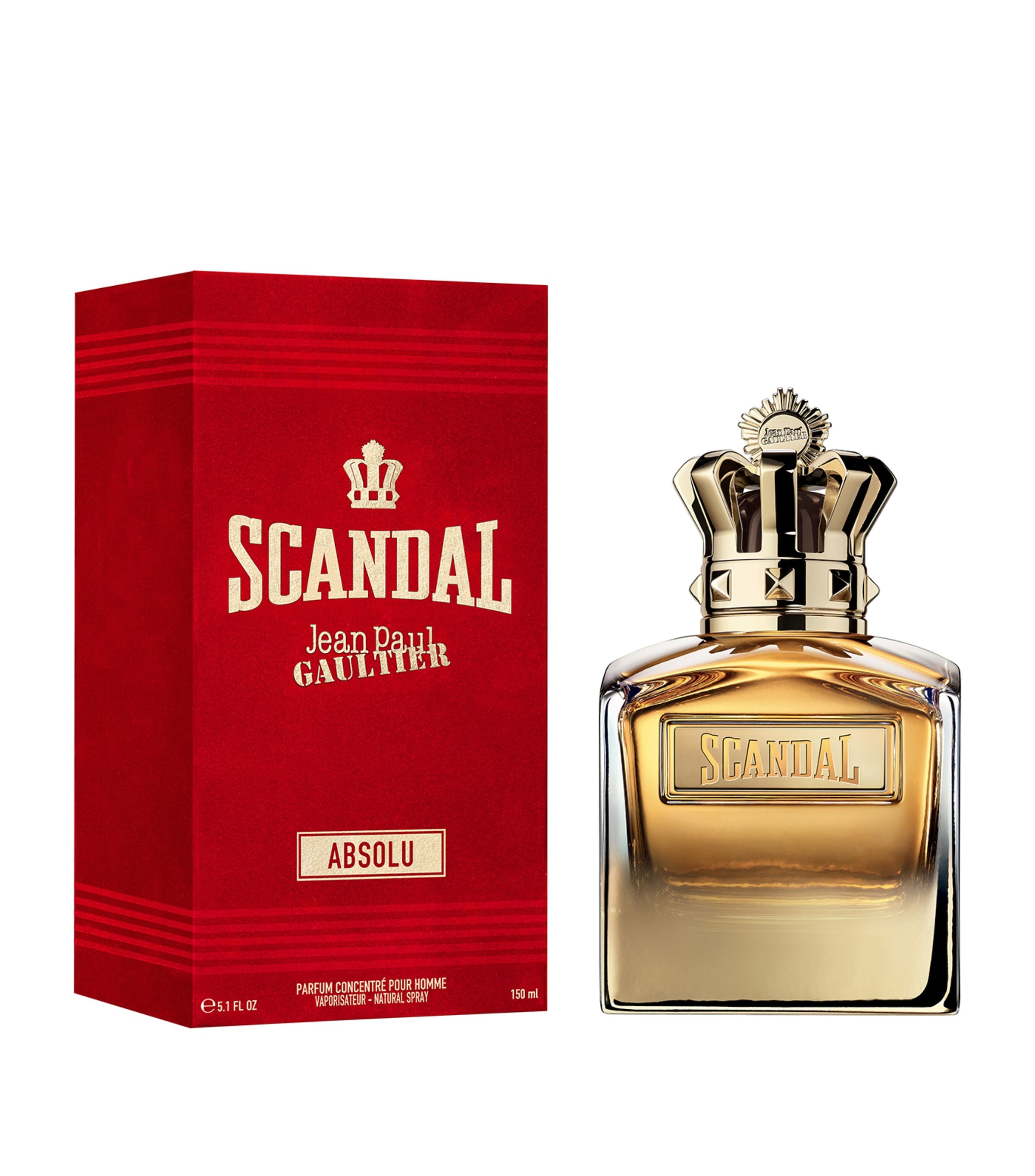 Scandal Pour Homme Absolu Eau de Parfum (150ml) NO COLOUR Image 2