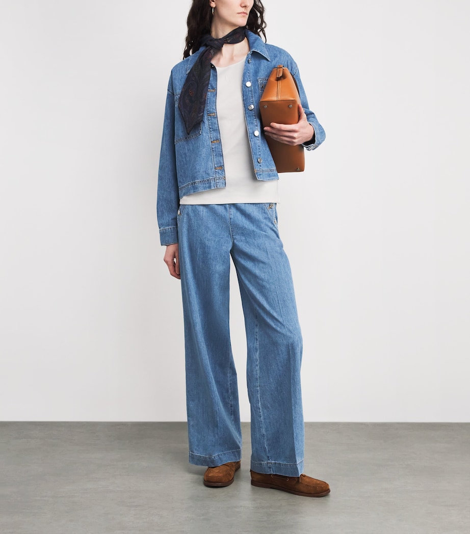 Stretch-Cotton Logo Tank Top IVORY Image 2