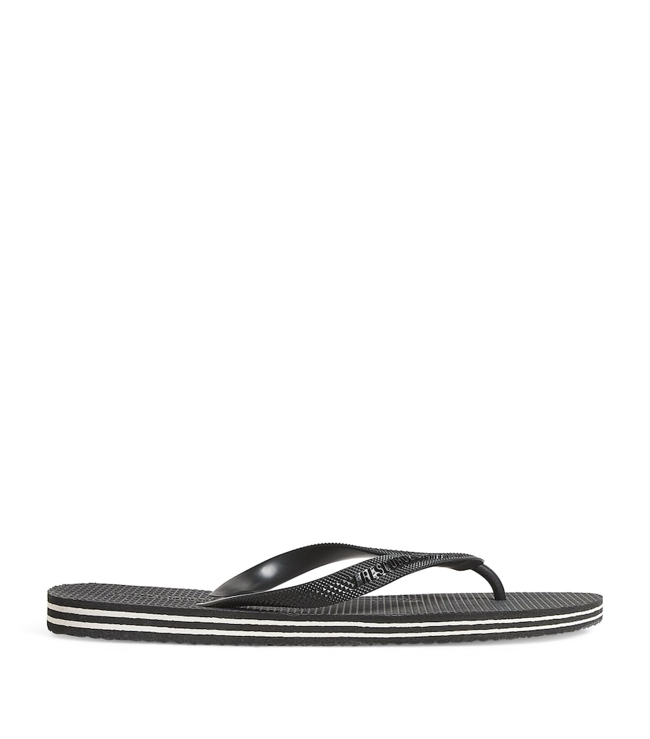 Fabio Flip Flops 02 BLACK Image 1