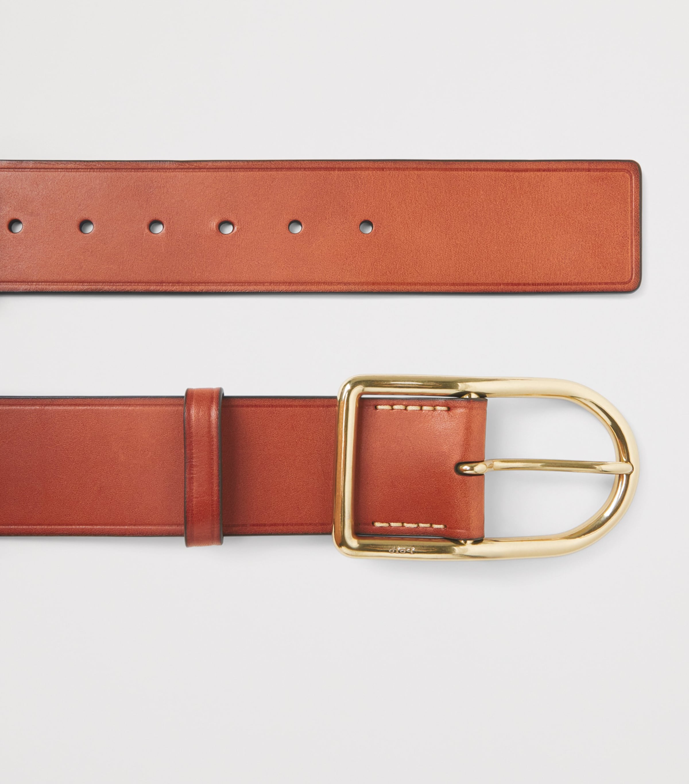Polo Ralph Lauren Leather Belt Cuoio Image 3