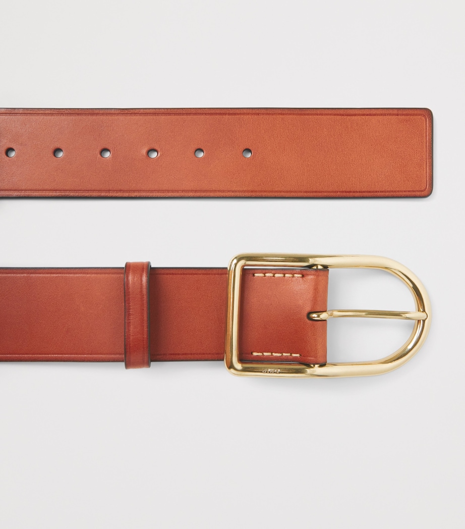 Polo Ralph Lauren Leather Belt Cuoio Image 3
