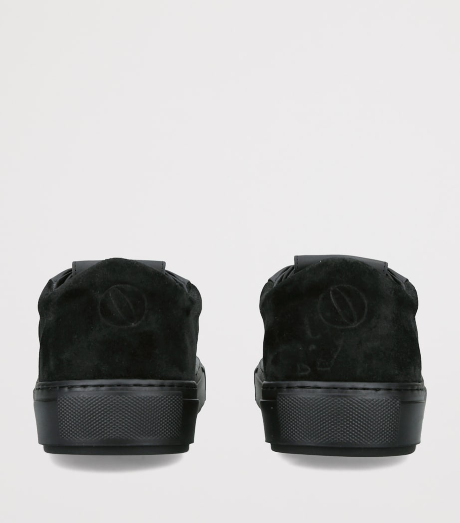 Born Outside Suede Echo Sneakers Black Image 2