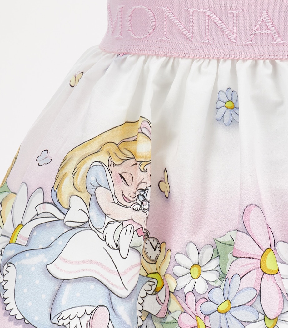 x Alice in Wonderland Cotton Skirt (3 Months - 3 Years) BIANCO+ROSAFAIRYTALE Image 3