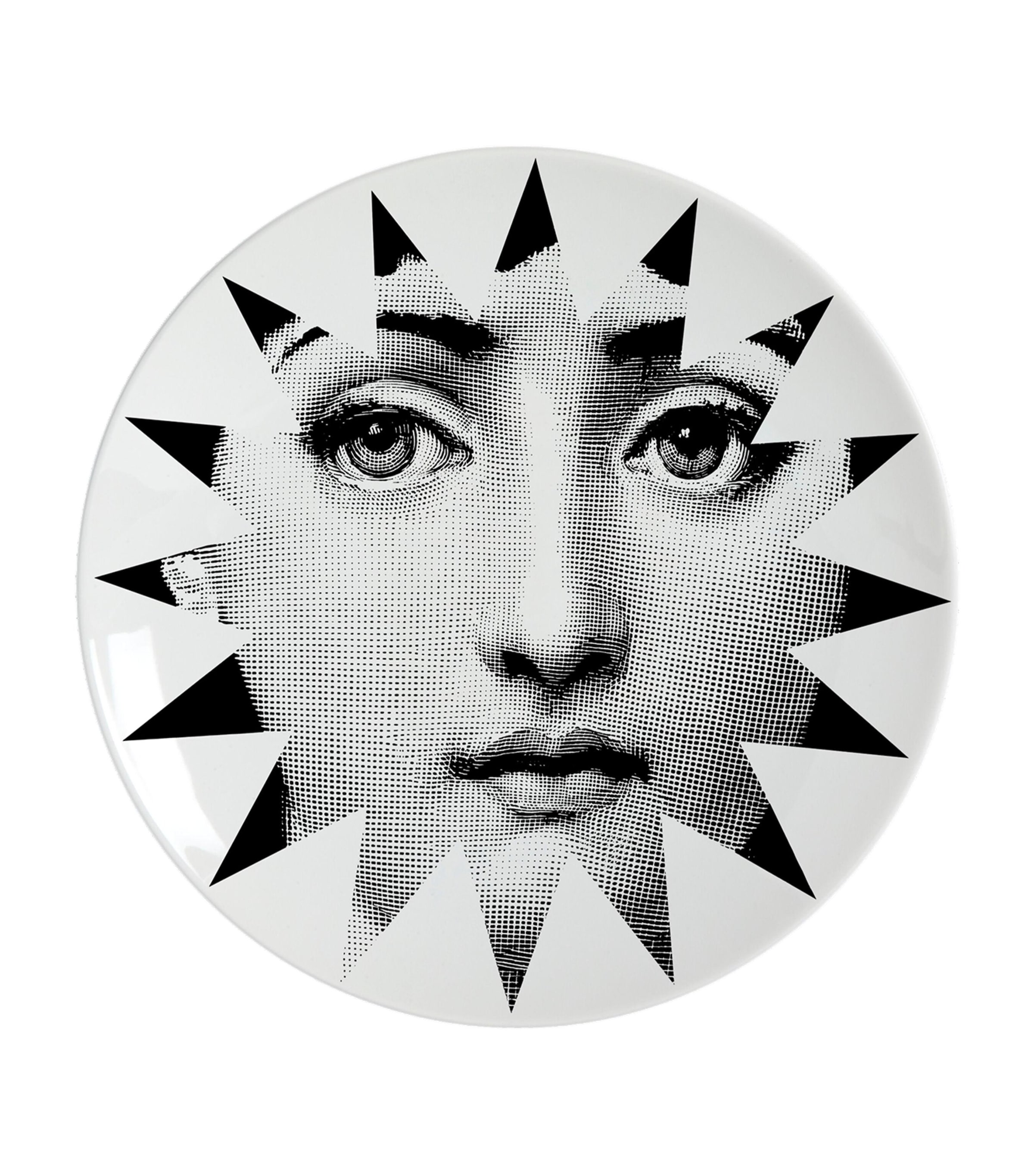 Fornasetti Tema e Variazioni No. 25 Wall Plate (26cm) | Home Accessories | Wall Plates | Designers | Fornasetti