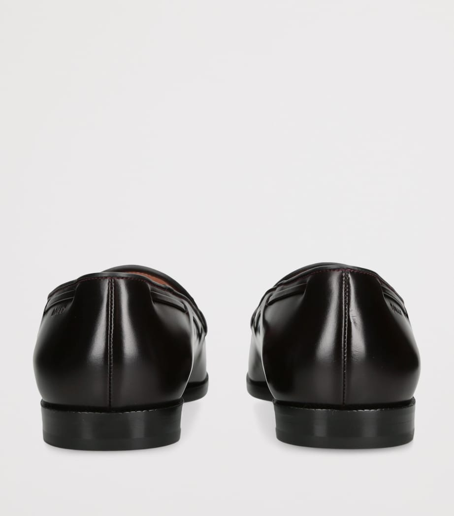 Leather Ethon Loafers WINE Image 2