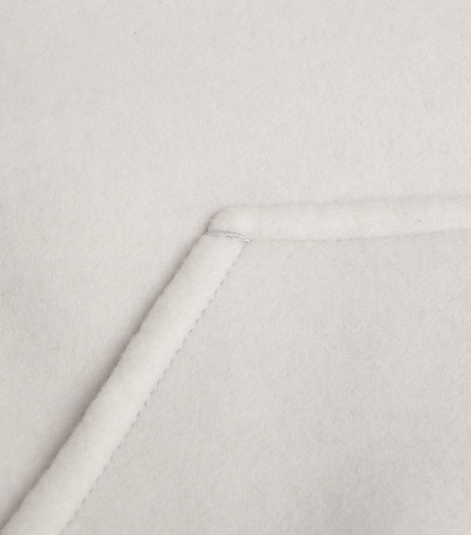 Cashmere Bomber Jacket N03WHITE - NATURAL Image 5