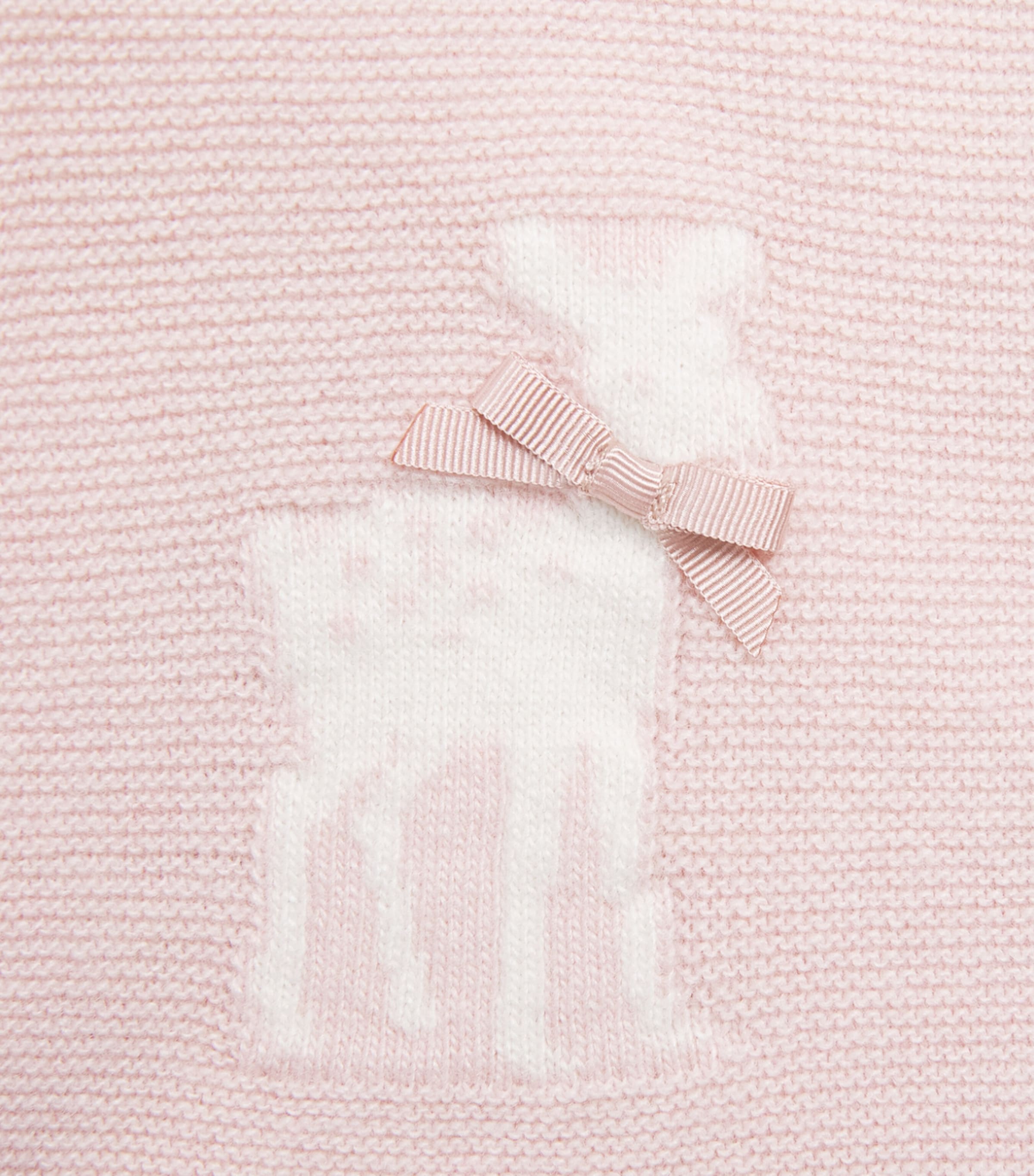 Patachou Fawns Intarsia Cardigan (1-24 Months) Sweet Pink Image 3