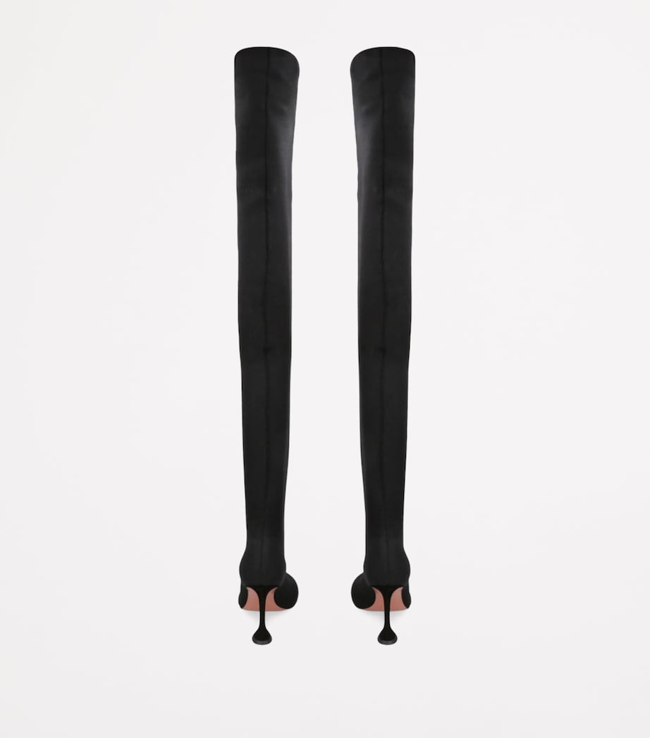 Knitted Veneda Over-The-Knee Boots 95 BLACK Image 2