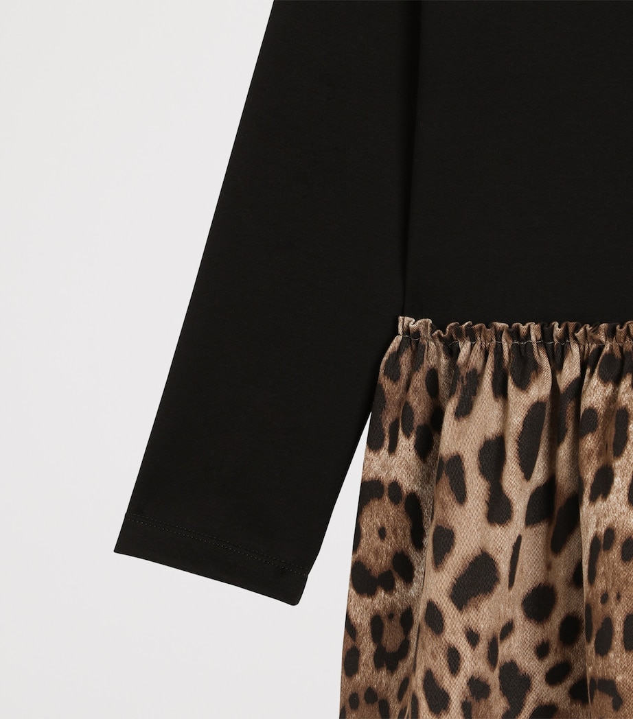 Long-Sleeve Logo Dress (8-12 Years) S9000COMBINED Image 4