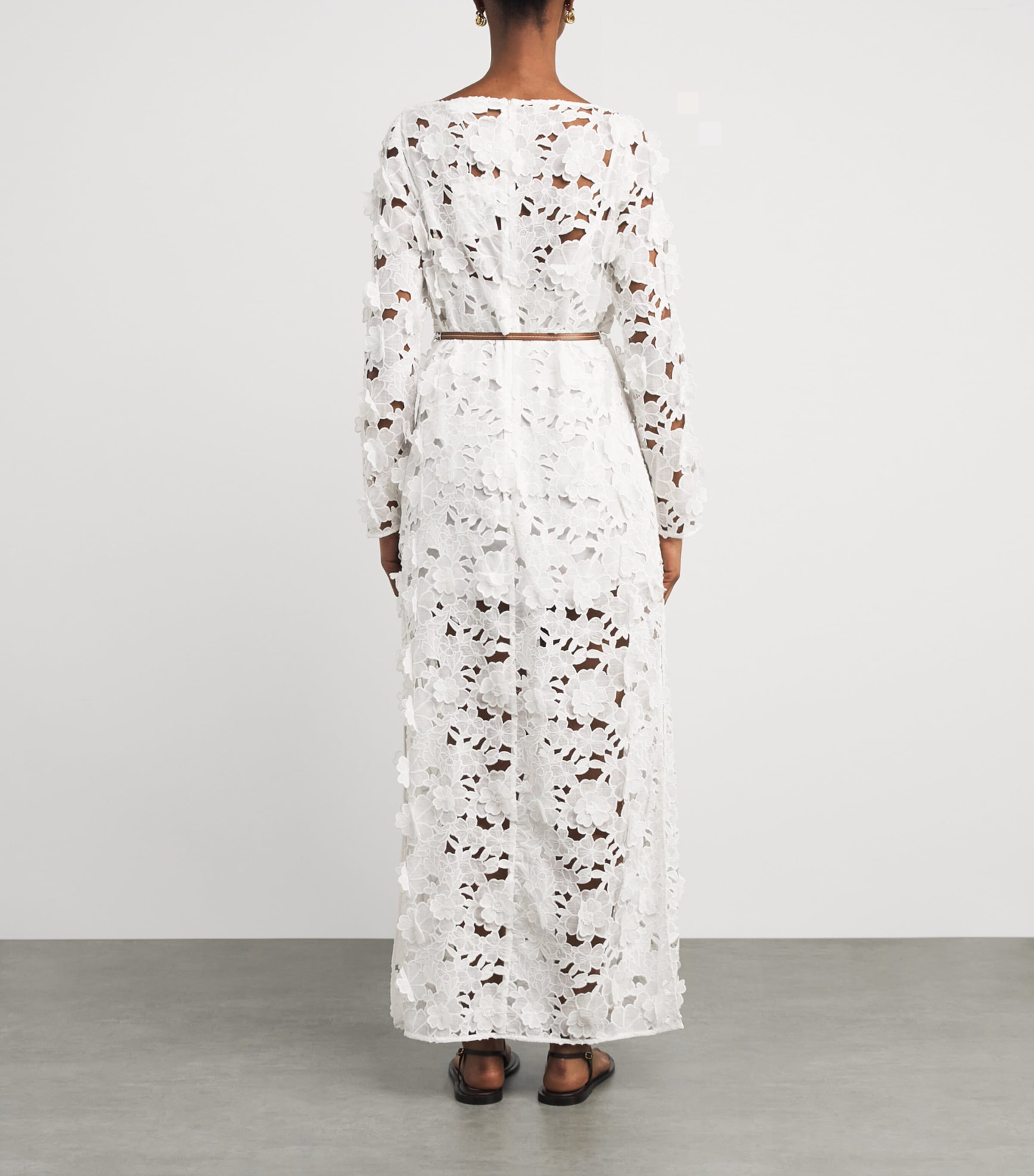 Crochet Patience Maxi Dress IVORYIVO Image 3