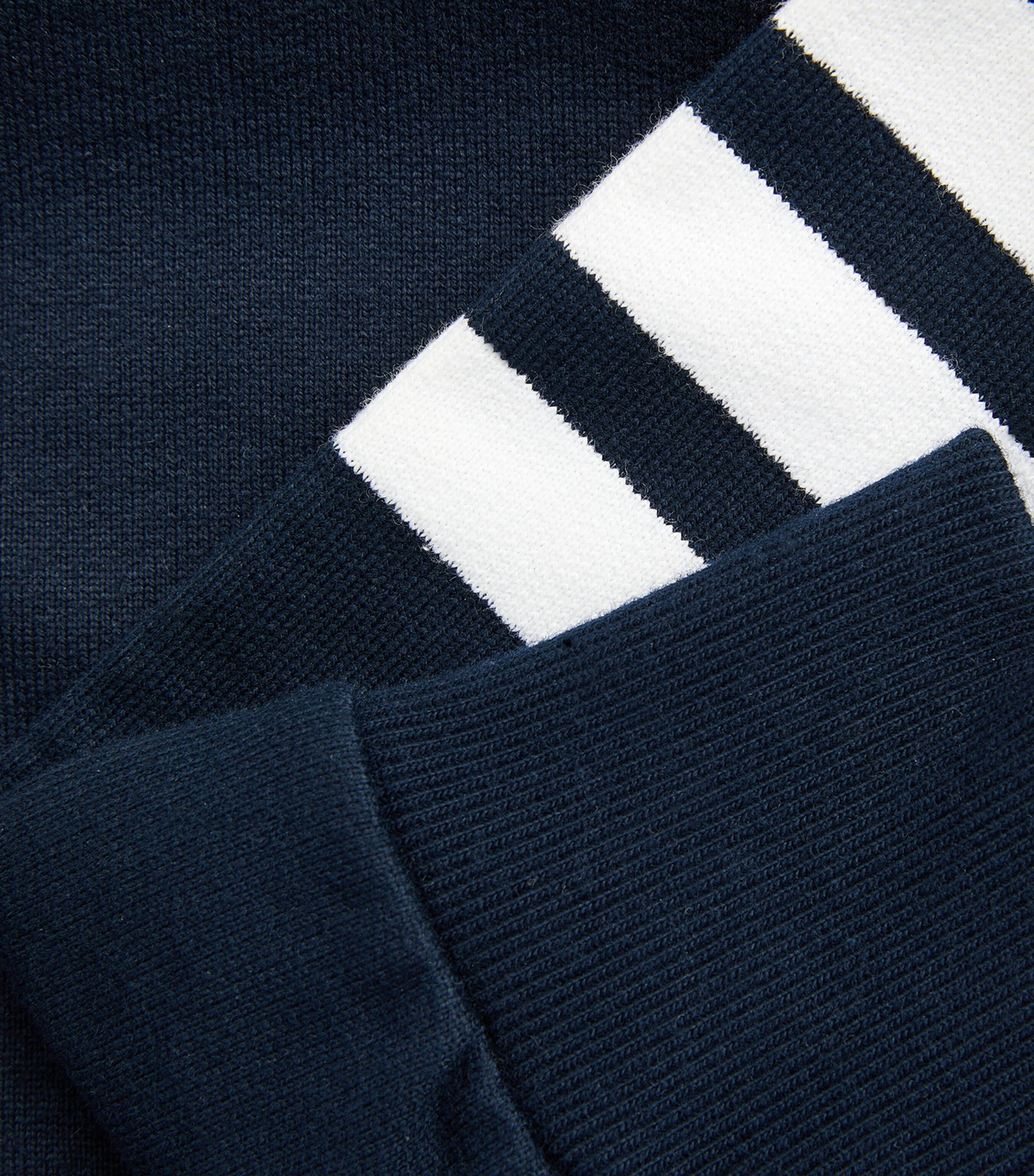 Thom Browne Kids 4-Bar Sweatshirt Dress (2-12 Years) Navy Image 3