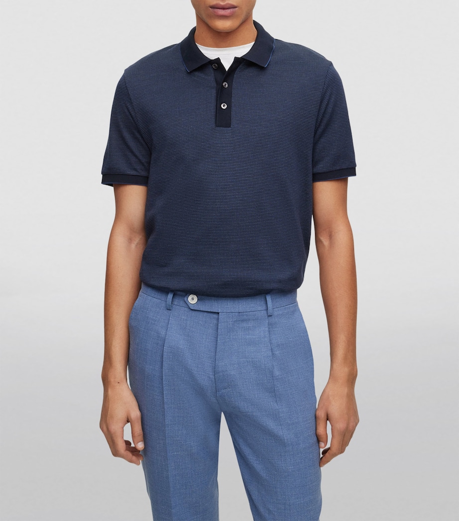 Cotton-Silk Polo Shirt 404 Image 3