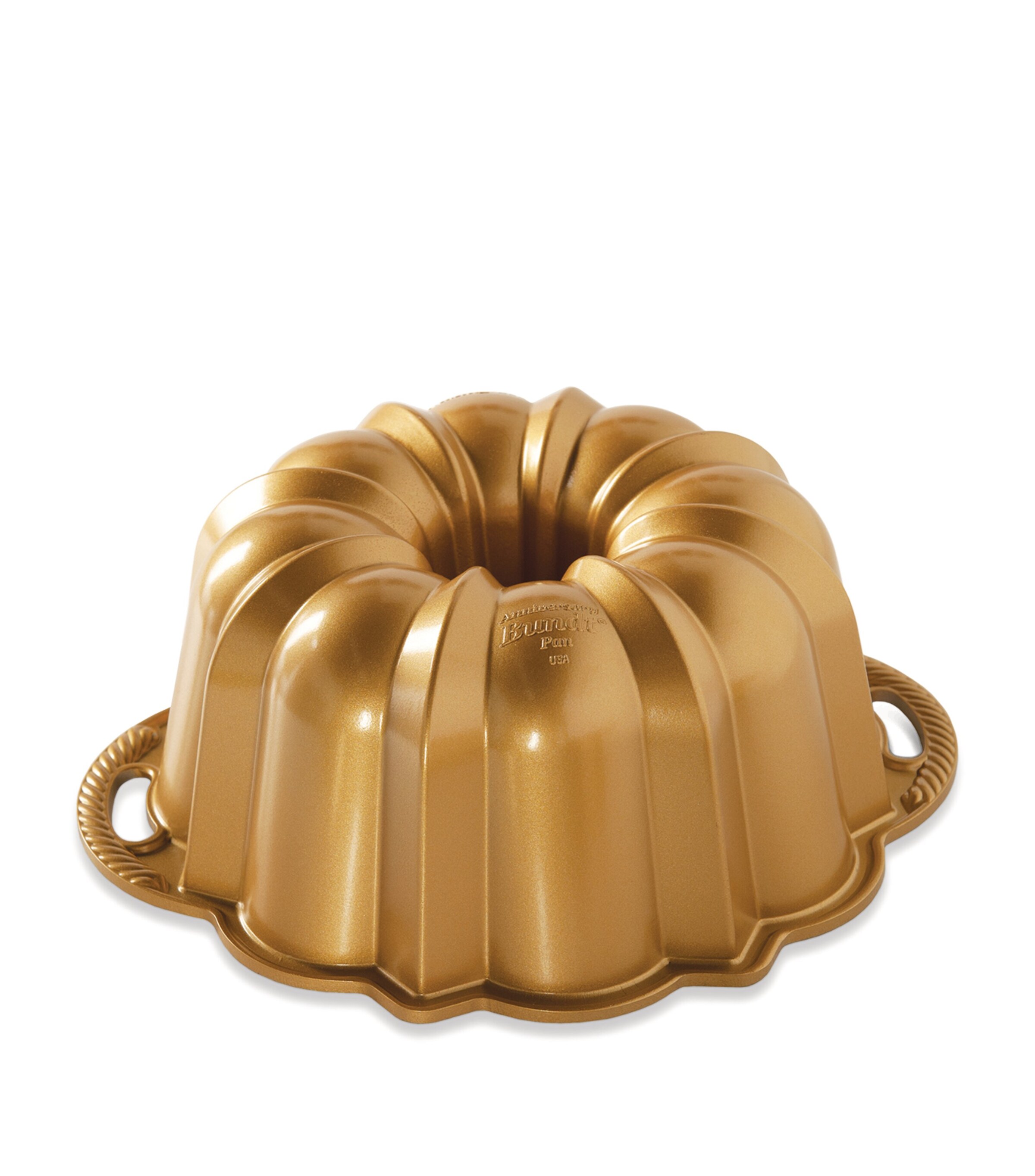 Anniversary Bundt Pan GOLD Image 1