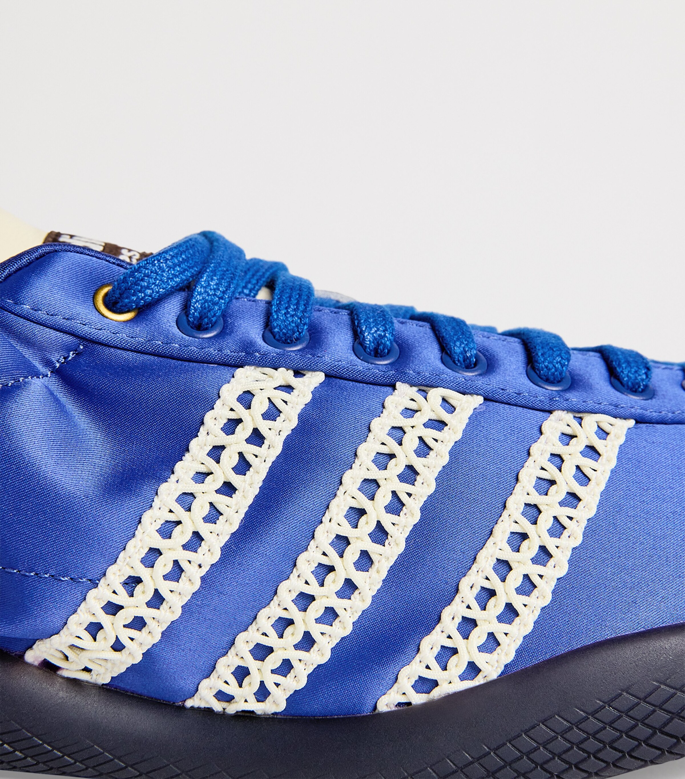 x Wales Bonner Satin Karintha Sneakers MULTICOLOR Image 8