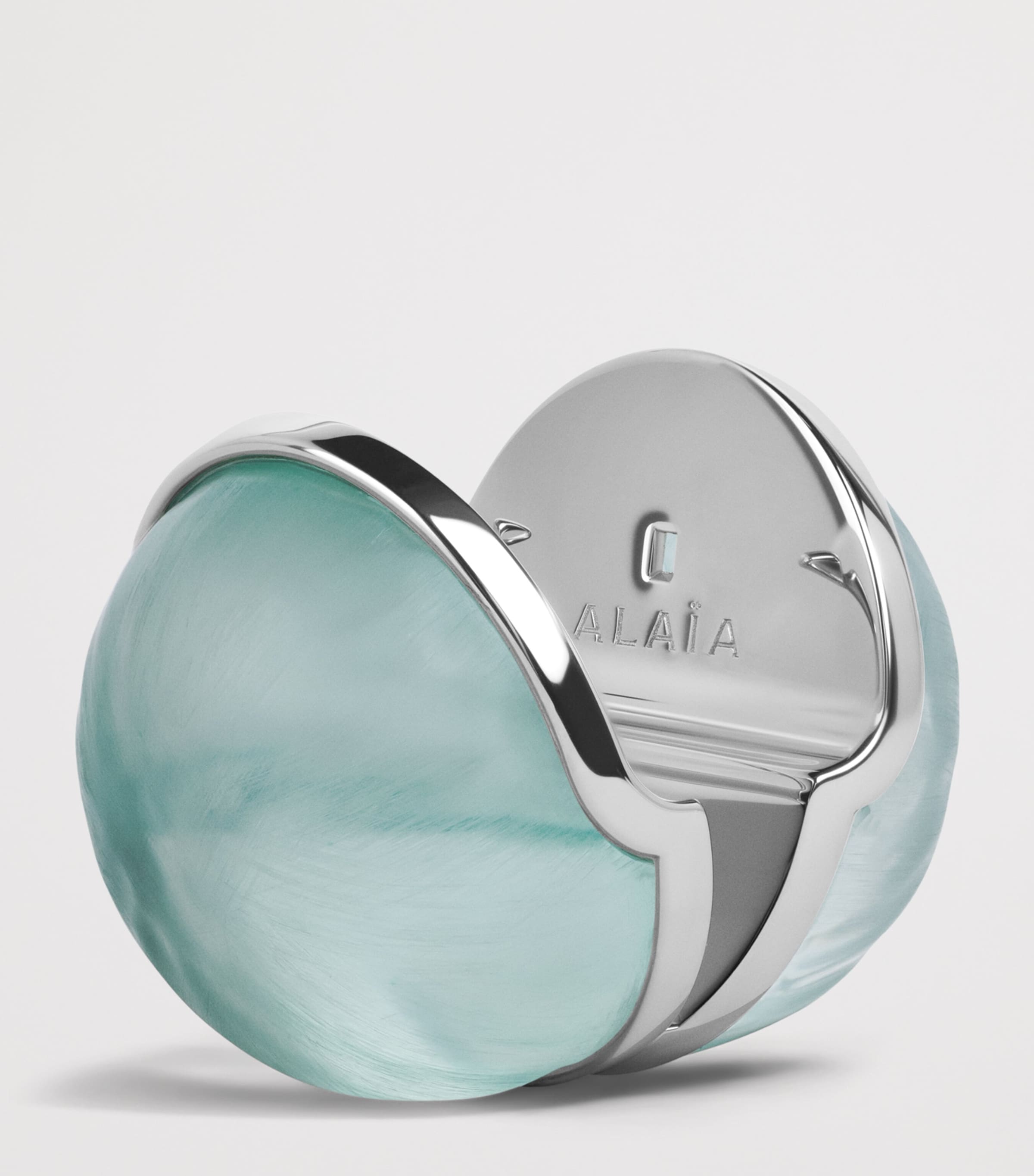 Alaïa Sphere Earrings Rouge Grenat Image 3