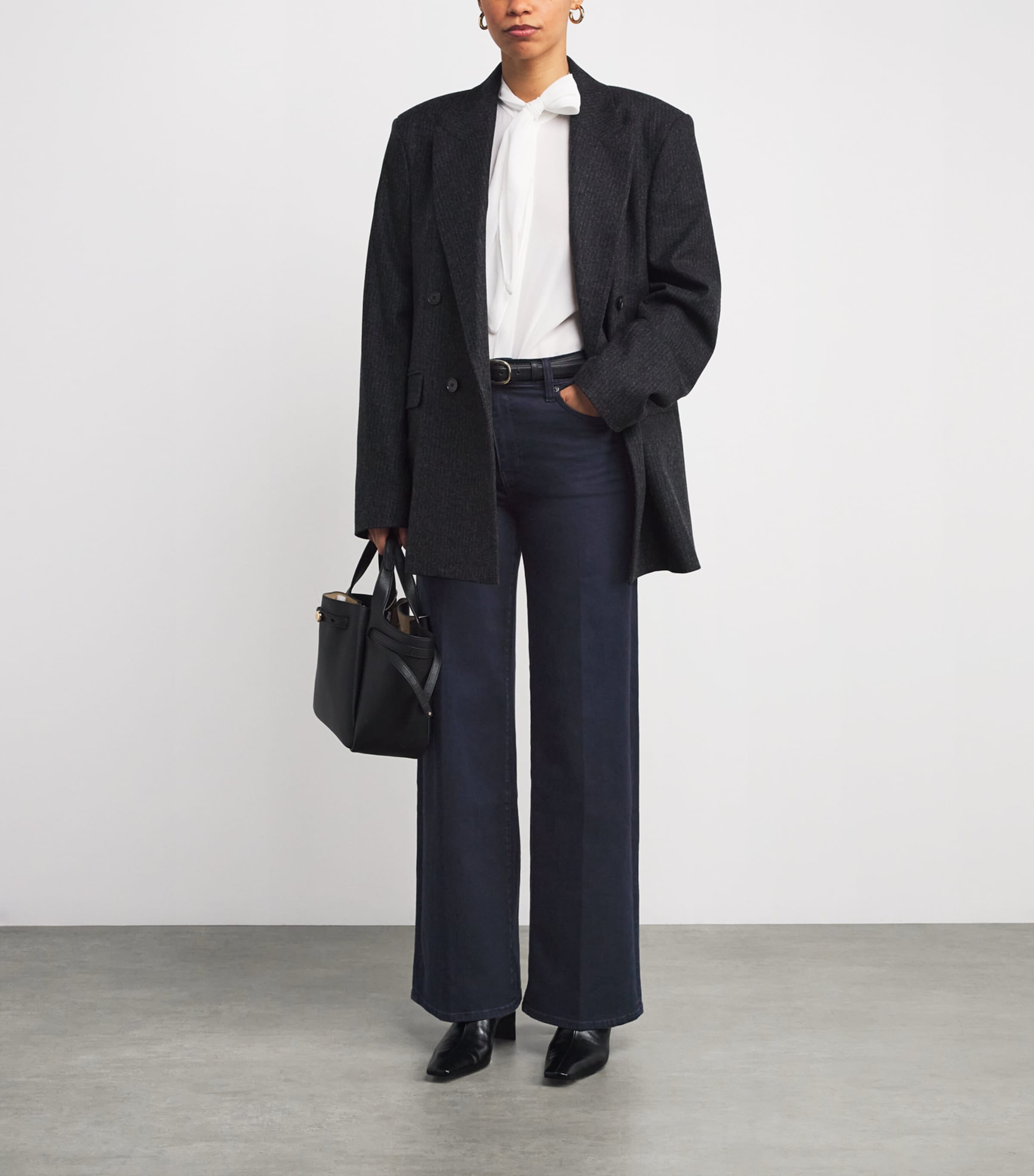 Le Slim Palazzo Wide-Leg Jeans CENTURY Image 2