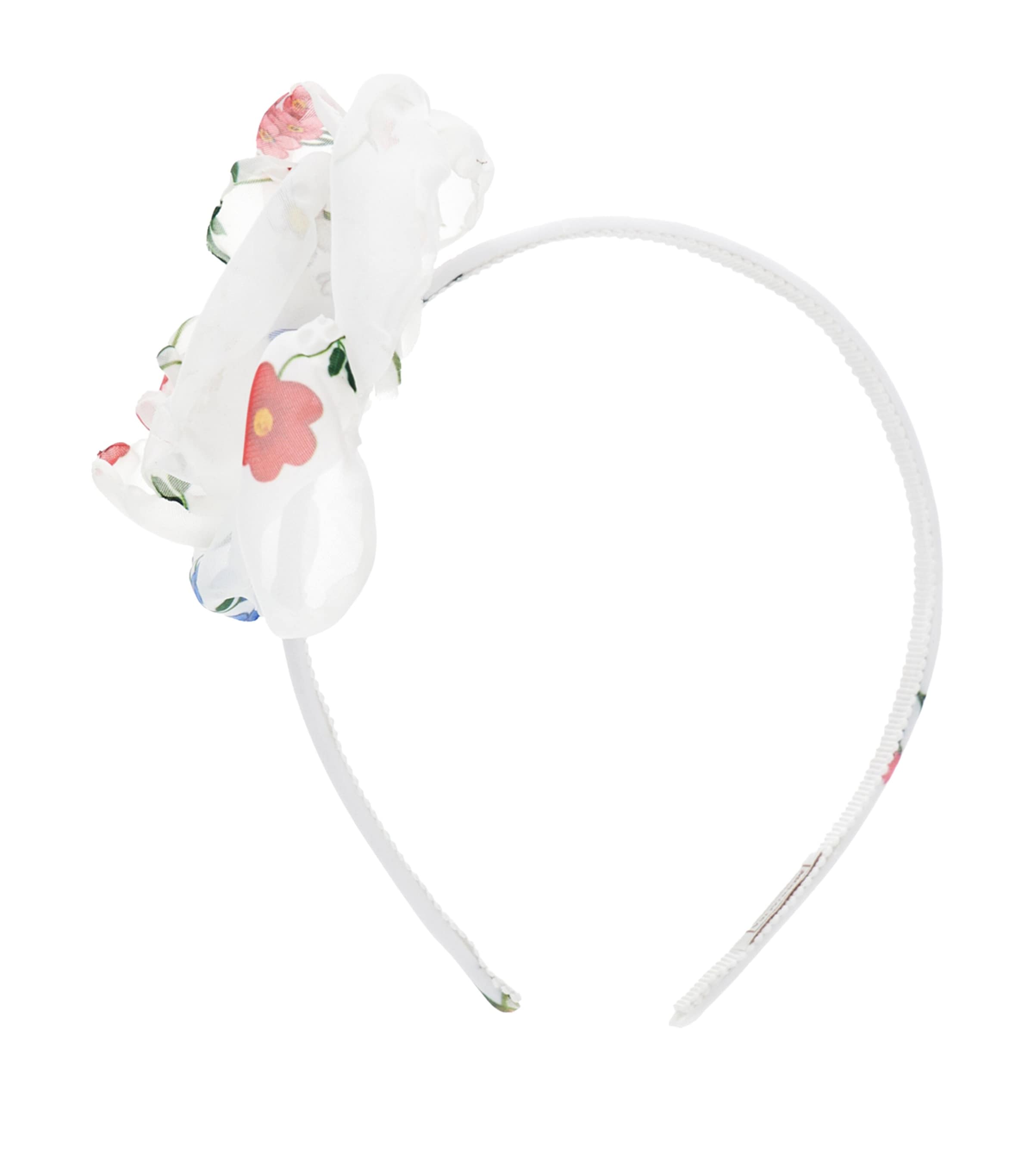 Monnalisa Organza-stirnband Mit Botanischem Print