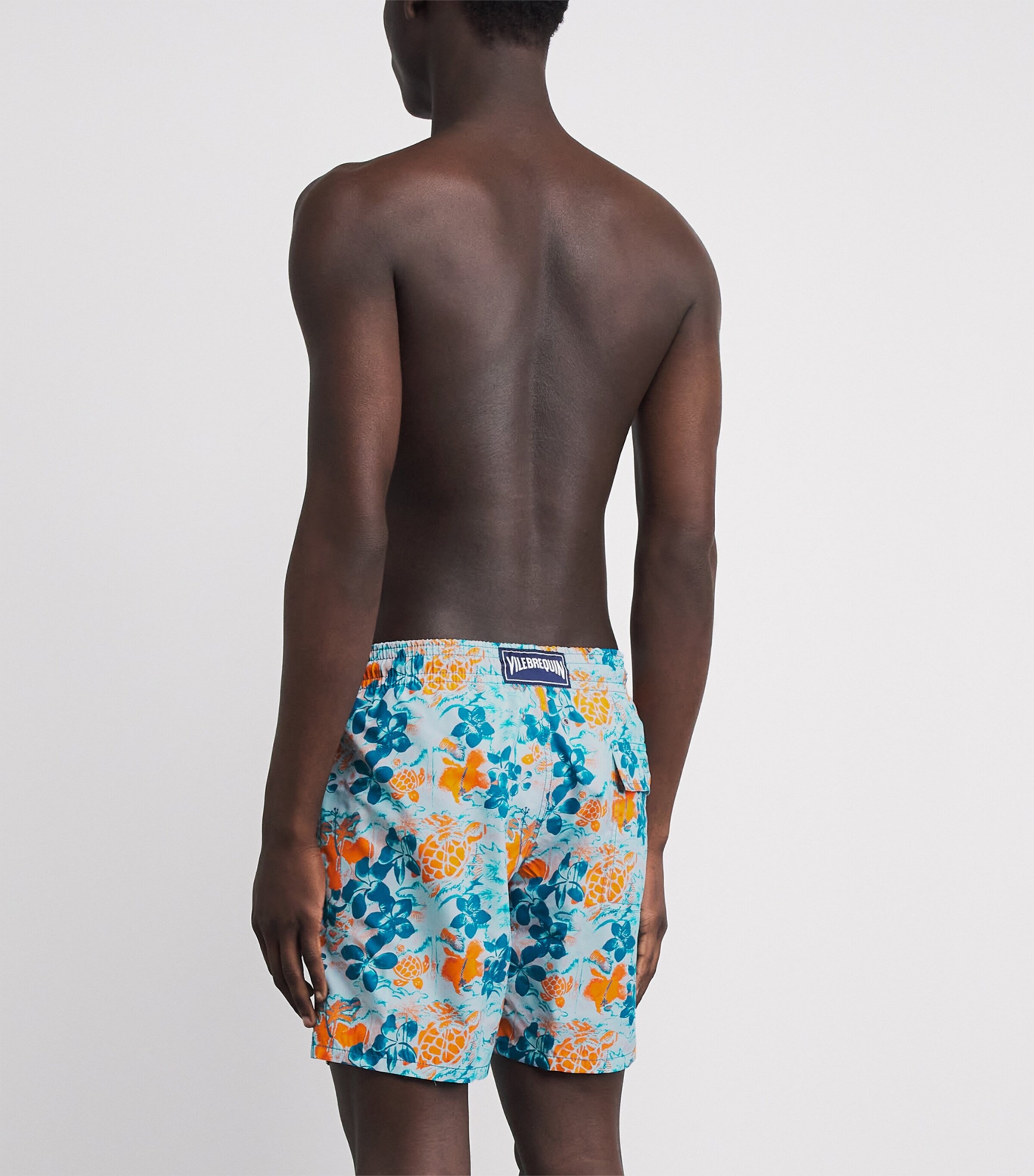 Vilebrequin Mens Turtle Print Moorea Swim Shorts Coin Coin Image 4