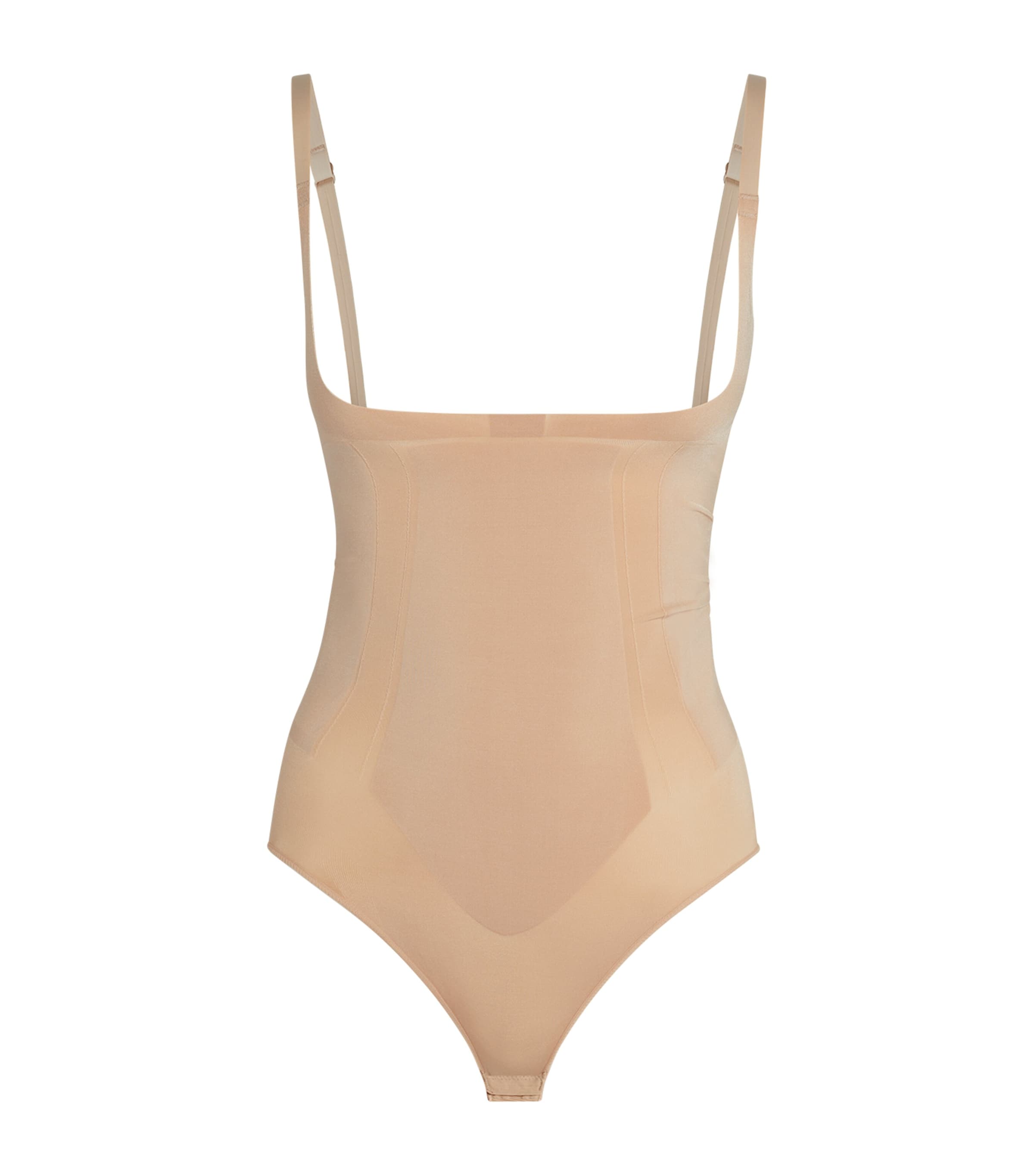 Spanx Oncore Open Bust Bodysuit - Firm Control In Neutral