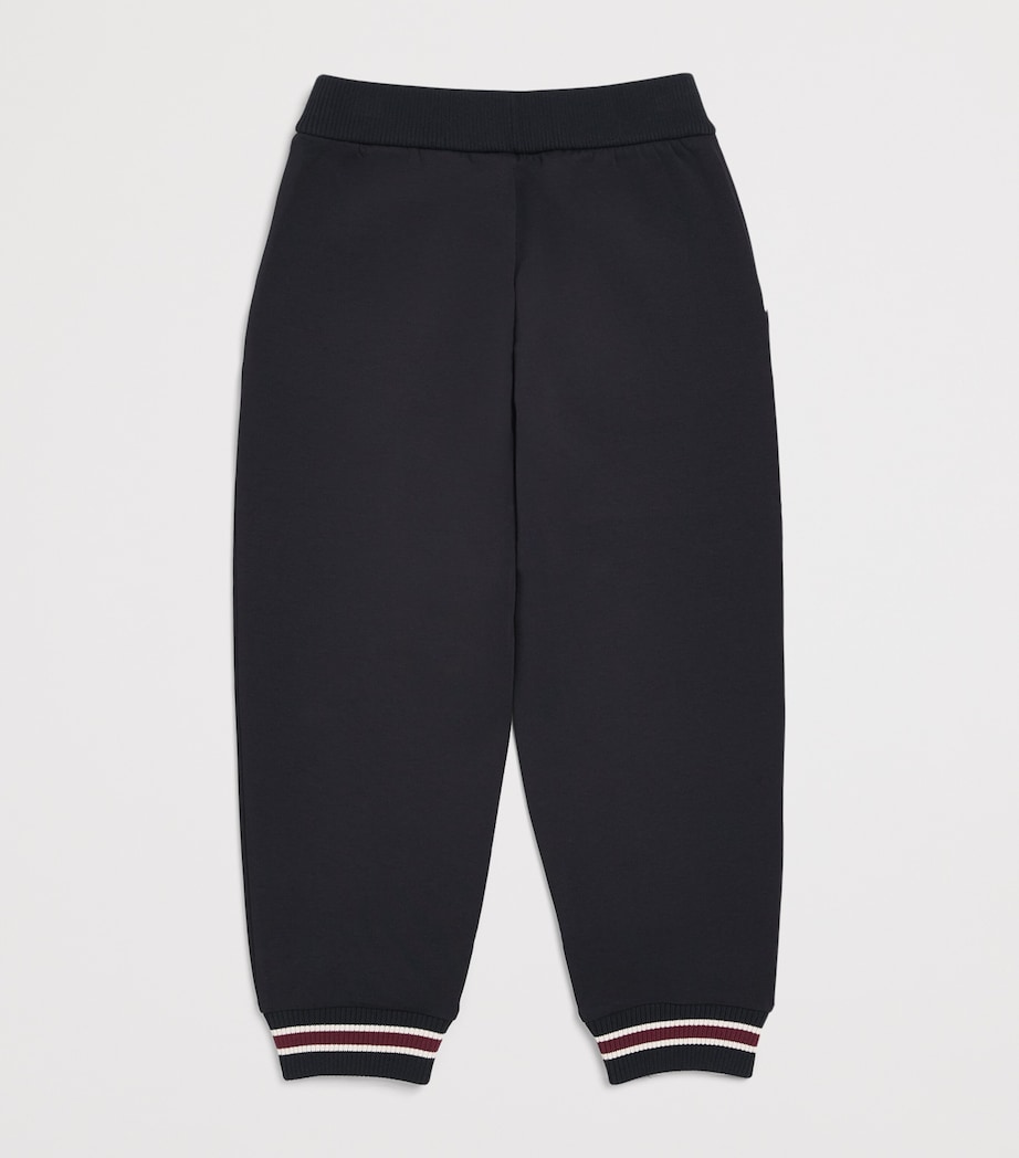 Emporio Armani Kids Eagle Logo Sweatpants (4-16 Years) Iconico Blu Nvy Image 2