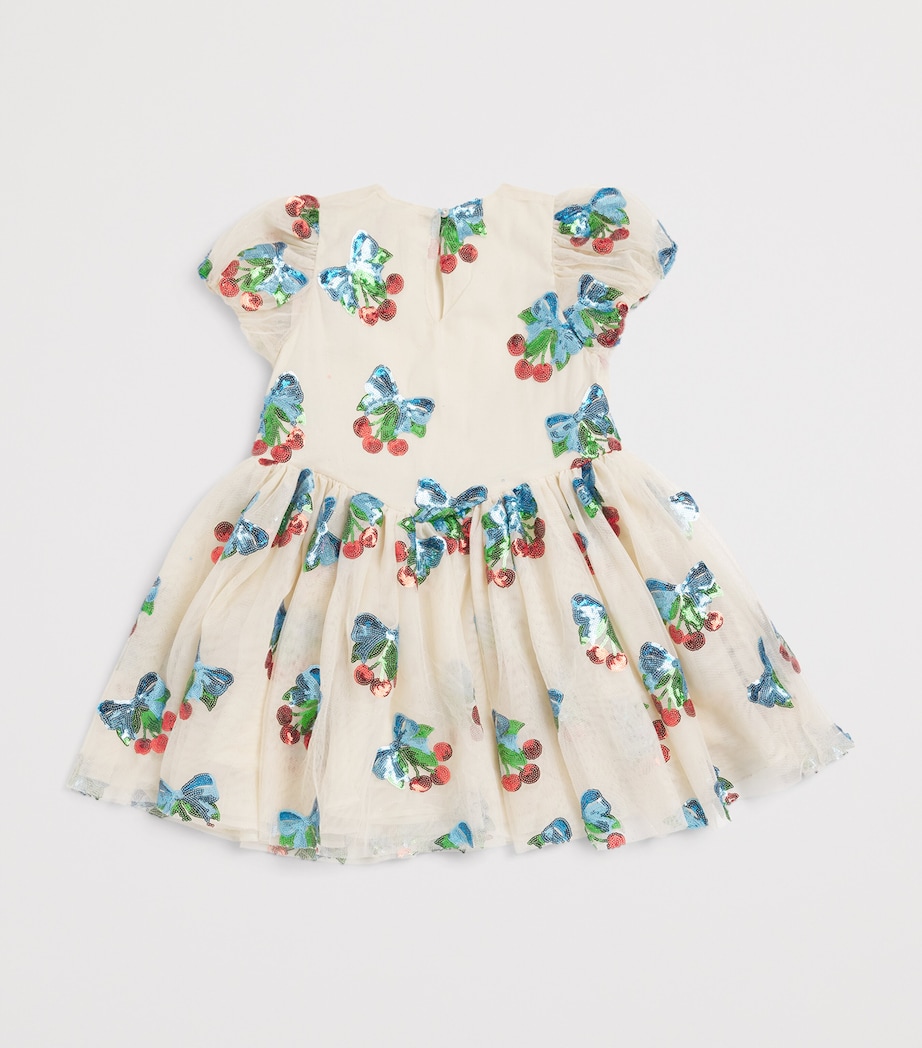 Sequinned-Cherries Heartily Dress (5-10 Years) AMARENA SEQUIN Image 2