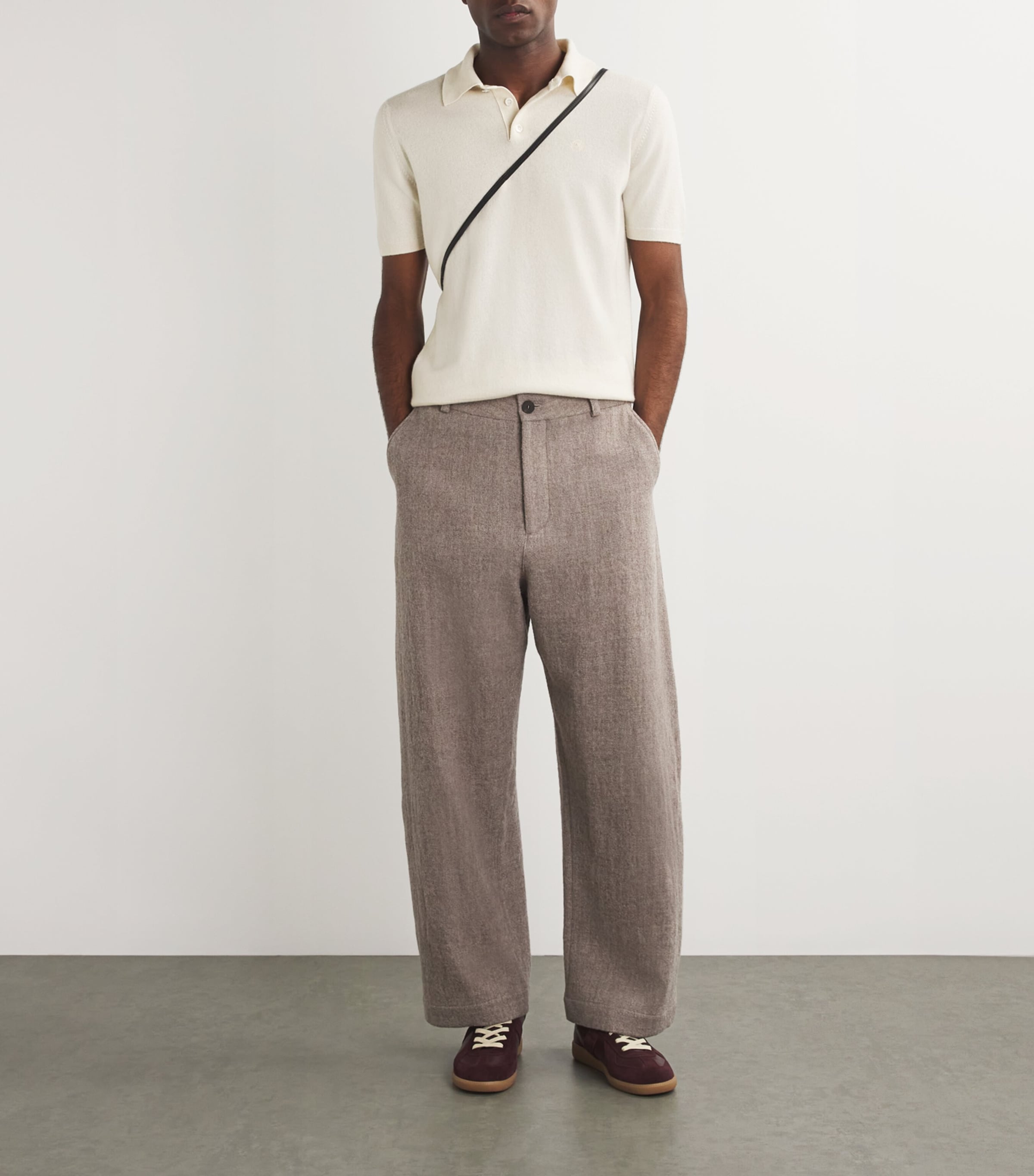 Cashmere Polo Shirt NIVEOUS Image 2