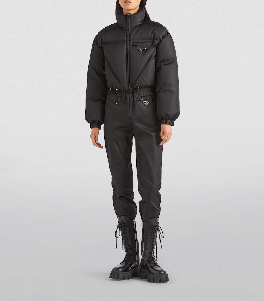 Crop Re-Nylon Puffer Jacket F0002 Image 2