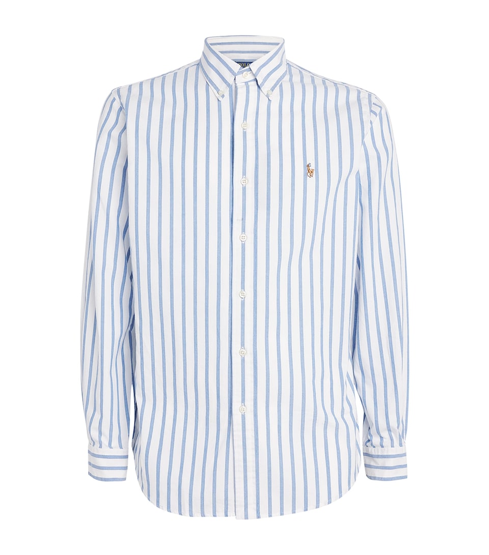 Custom Fit Stripe Oxford Shirt