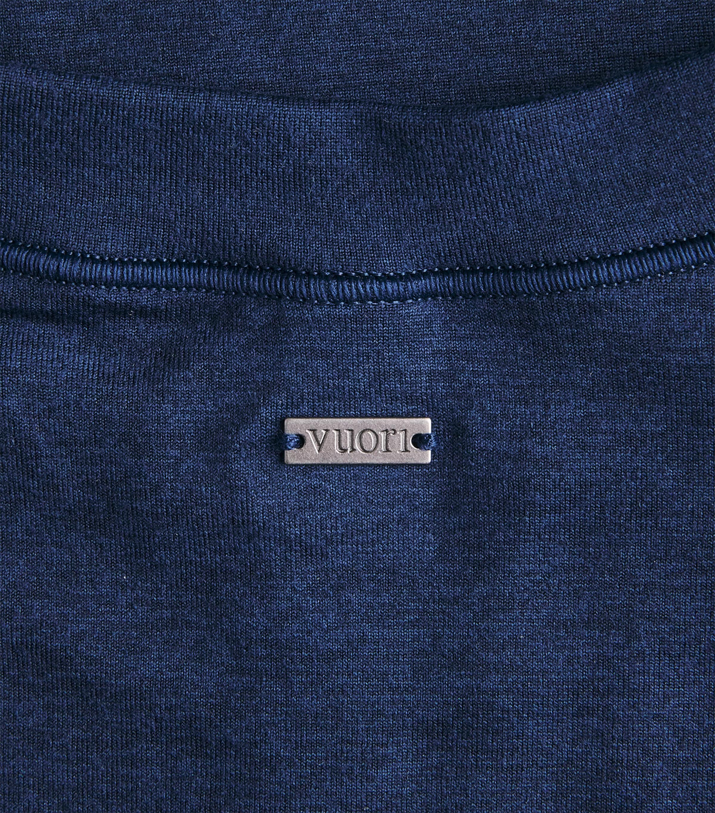 VUORI Womens Halo Muscle Tank Top Bth Blue Coast Image 6