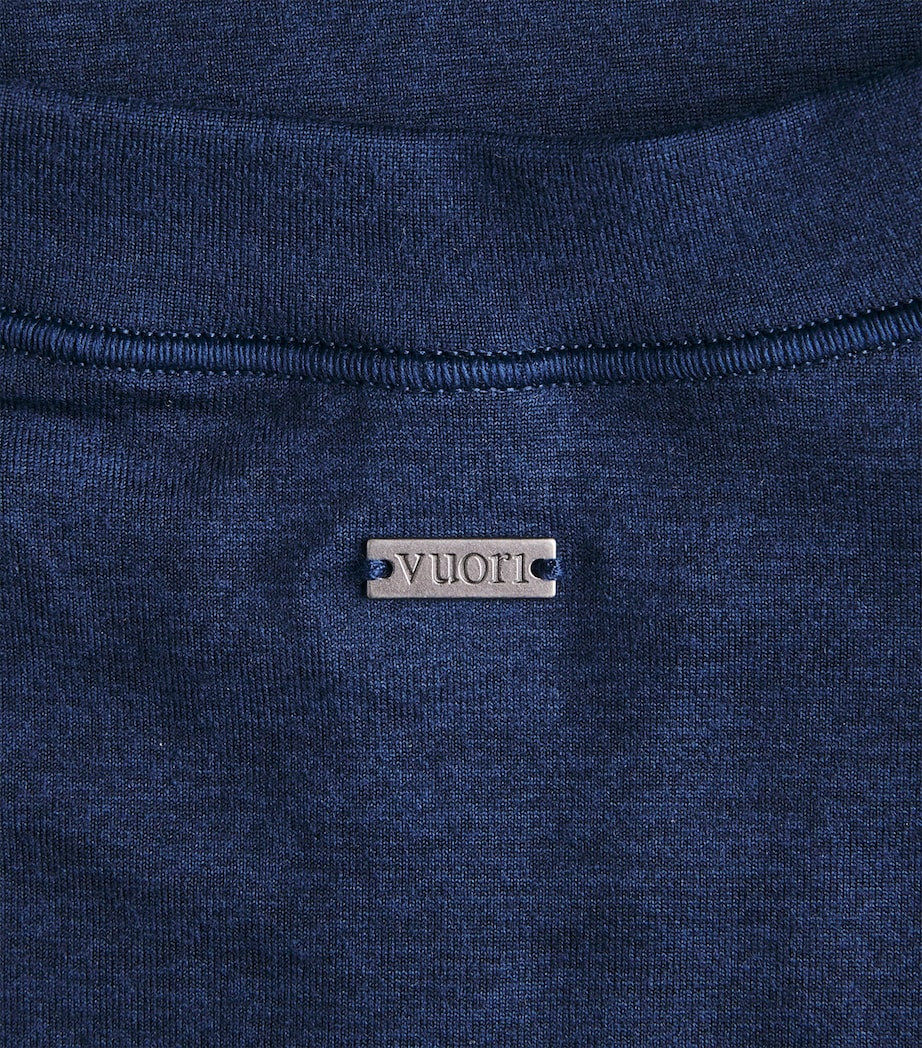 VUORI Womens Halo Muscle Tank Top Bth Blue Coast Image 6