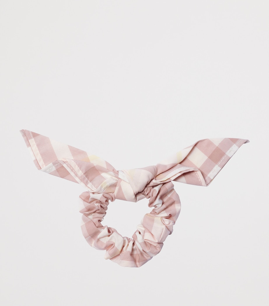 Cotton Check Scrunchie SHELL IP CHECK Image 2