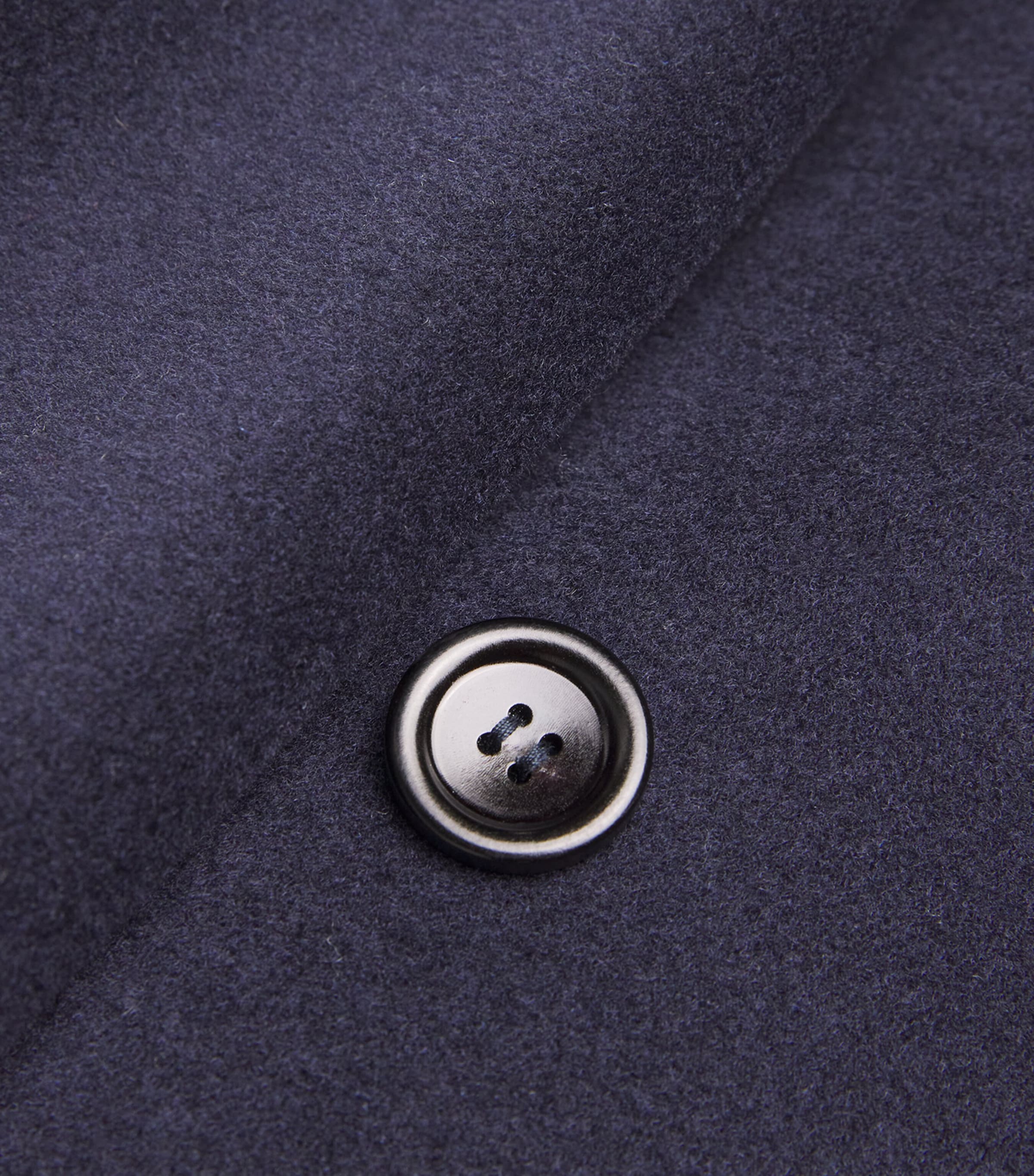 Wool-Cashmere Short 101801 Icon Coat ULTRAMARINE Image 5