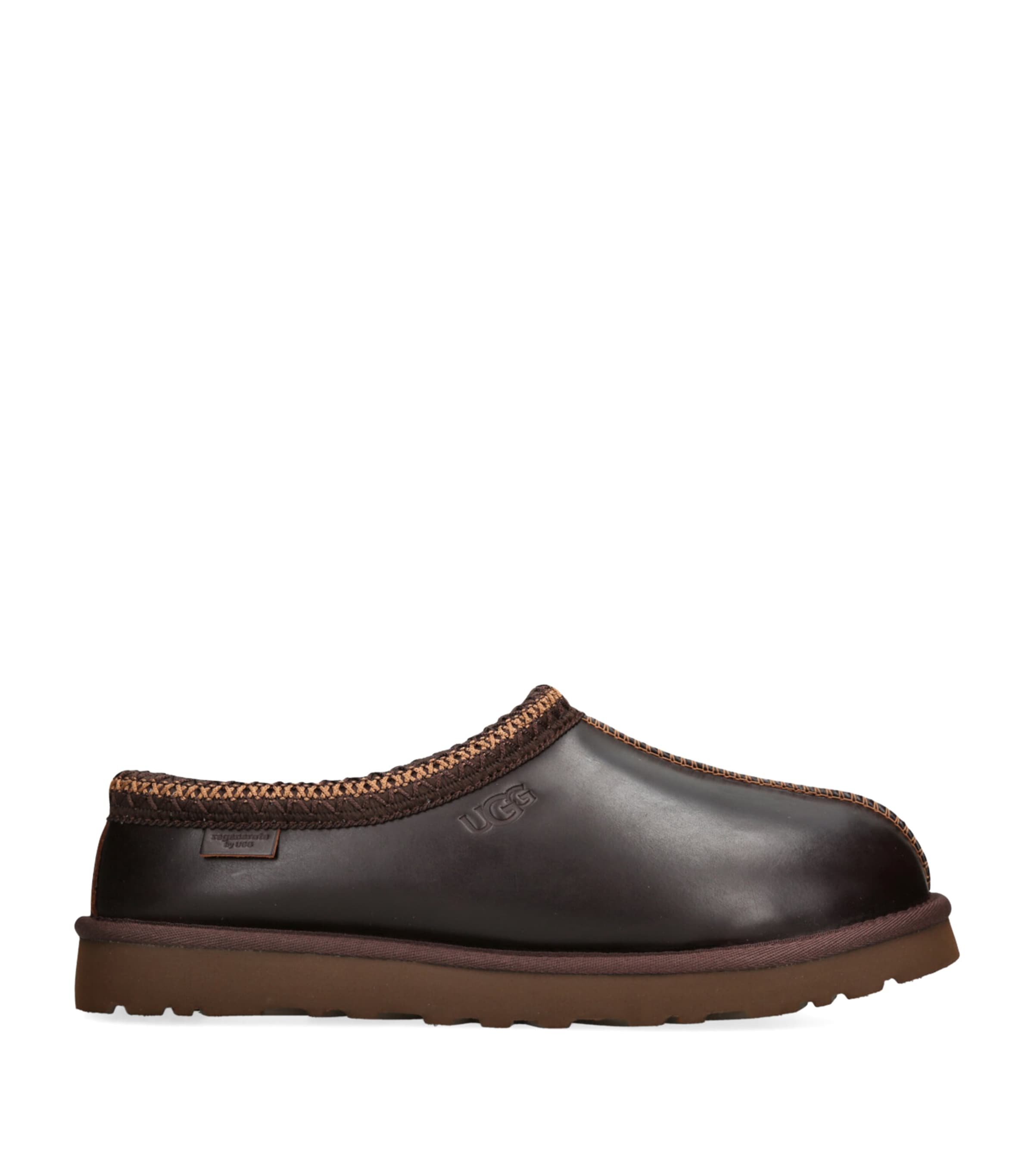 UGG LEATHER TASMAN SLIPPERS 