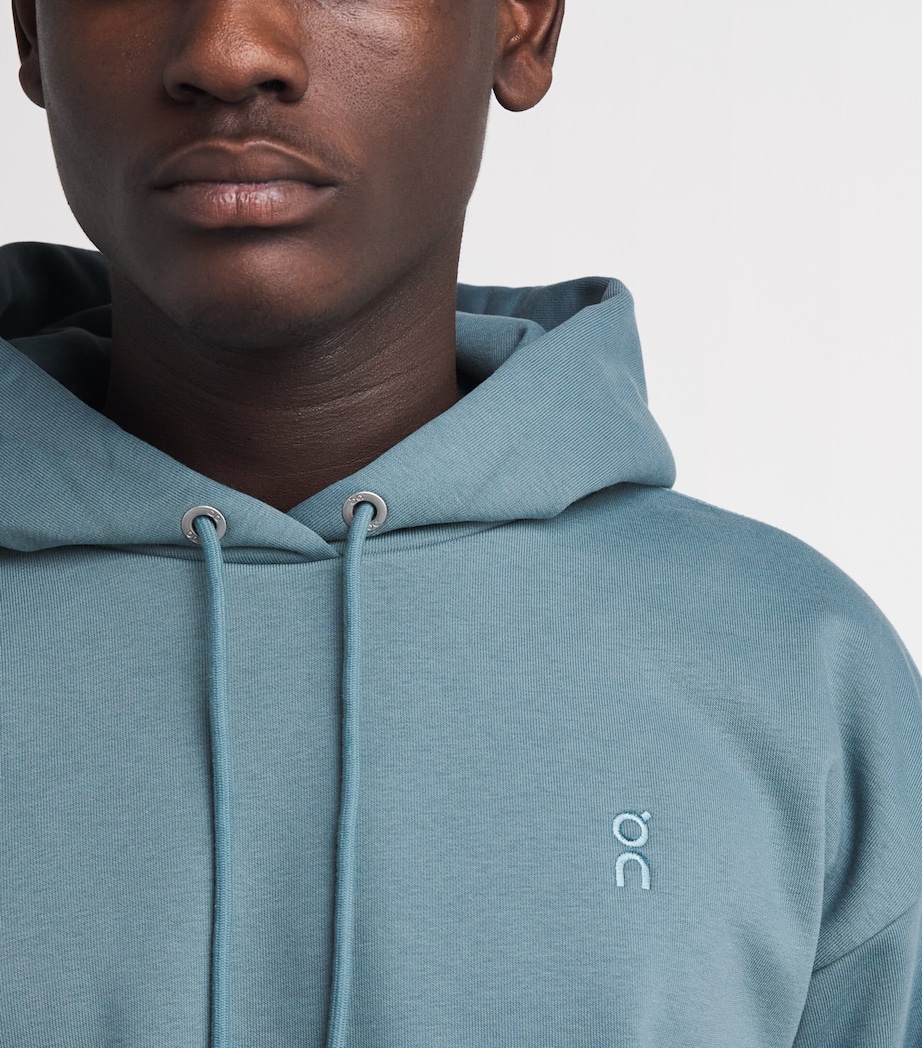 On Mens Cotton-Blend Club Collective Hoodie Tide Image 3