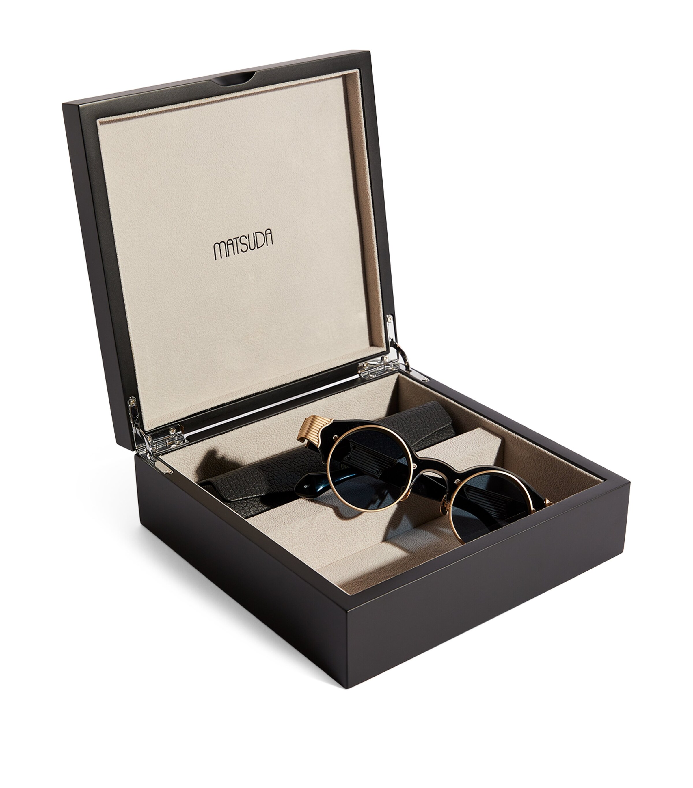 Matsuda 10605H Sunglasses Matte Gold Image 4