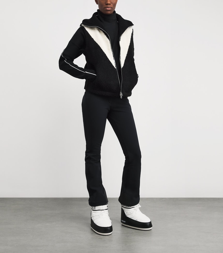 Brushed Rona Sweater BLACK / SNOW WHITE Image 2