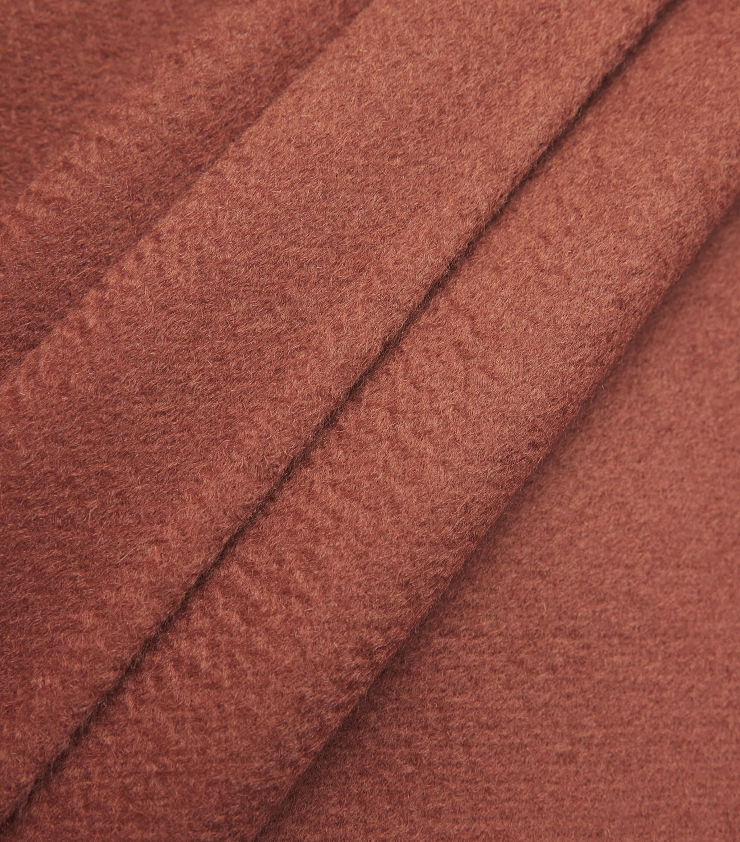 Colombo Womens Cashmere Wrap Coat Porcino Image 6