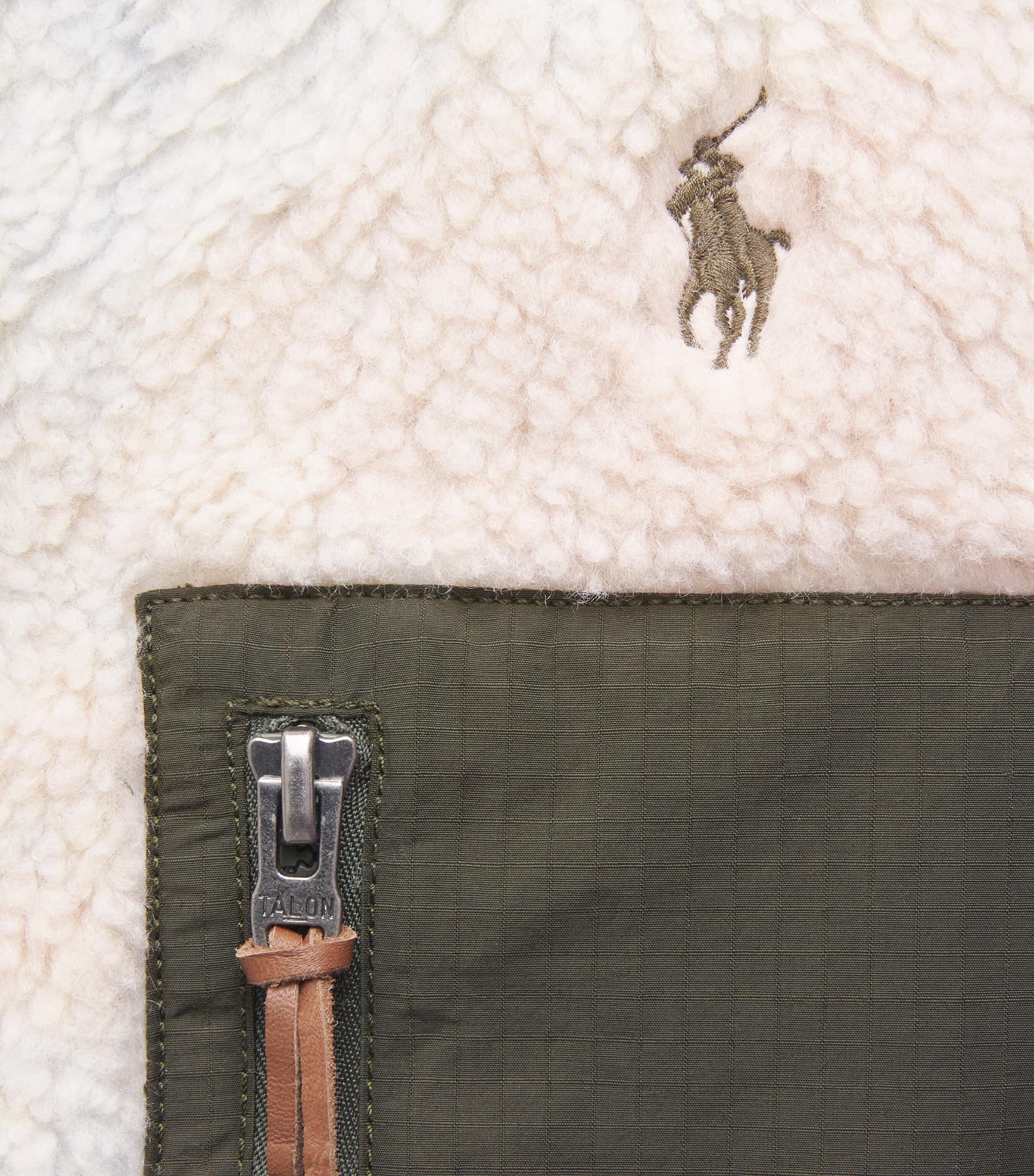 Fleece Landscape Zip-Up Sweatshirt MULTI Image 5