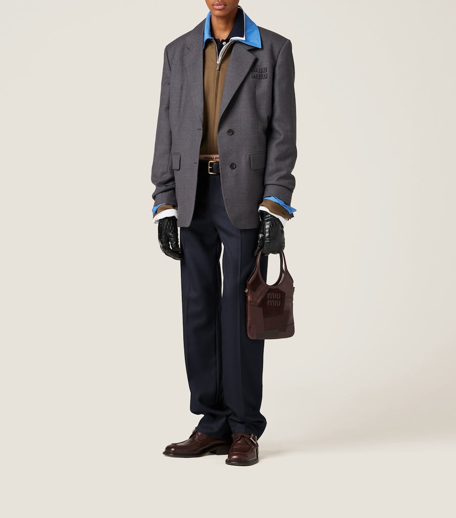 Leather Patchwork Ivy Top-Handle Bag F0NBL Image 2