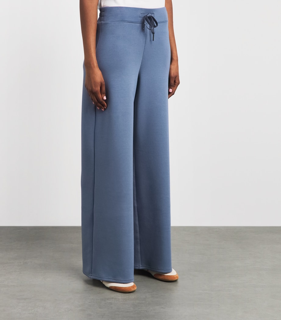 SPANX Womens SPANX AirEssentials Wide-Leg Sweatpants Rain Image 4