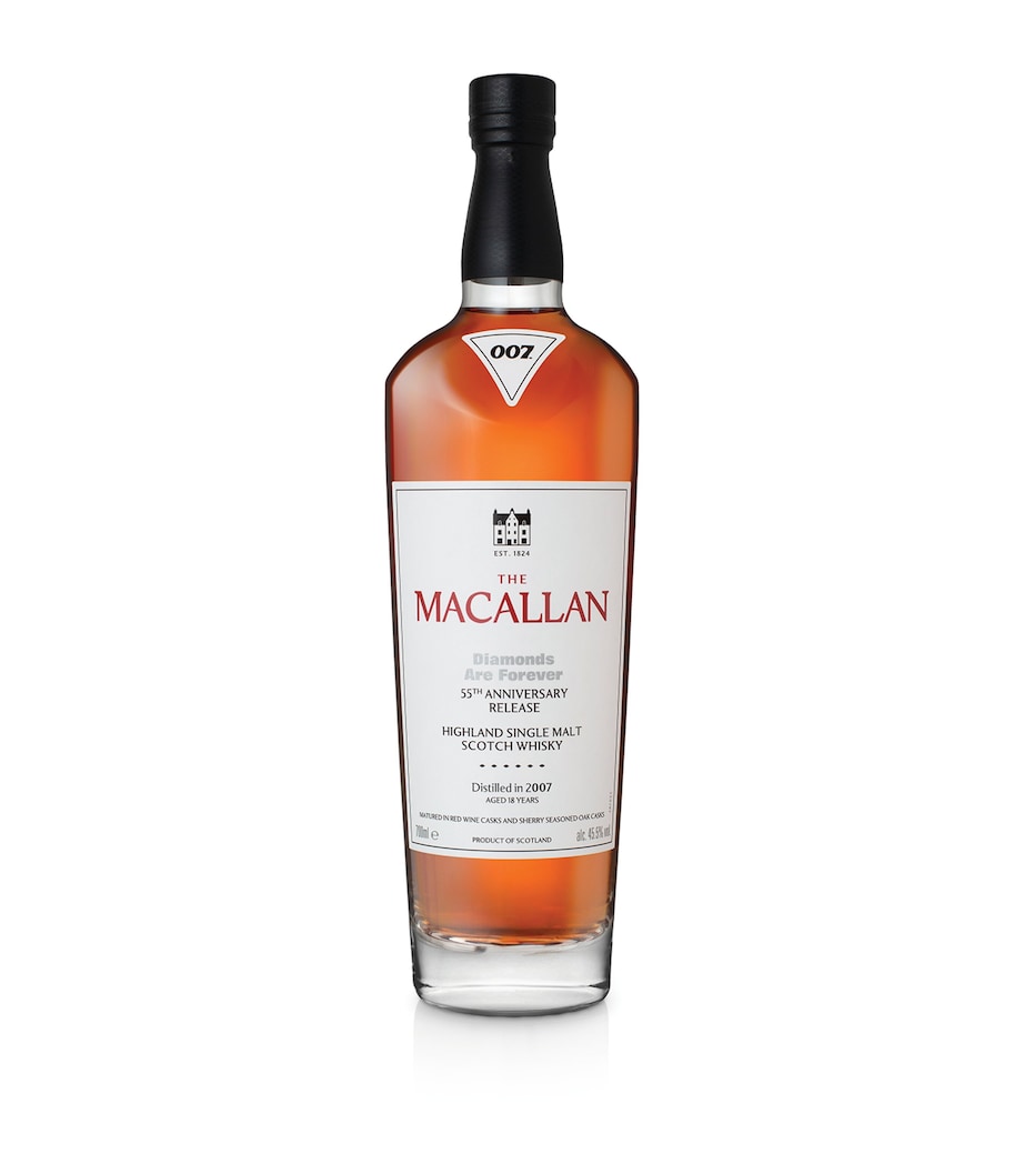 The Macallan 18-Year-Old Diamonds Are Forever 55th Anniversary Single Malt Scotch Whisky (70cl) Image 3